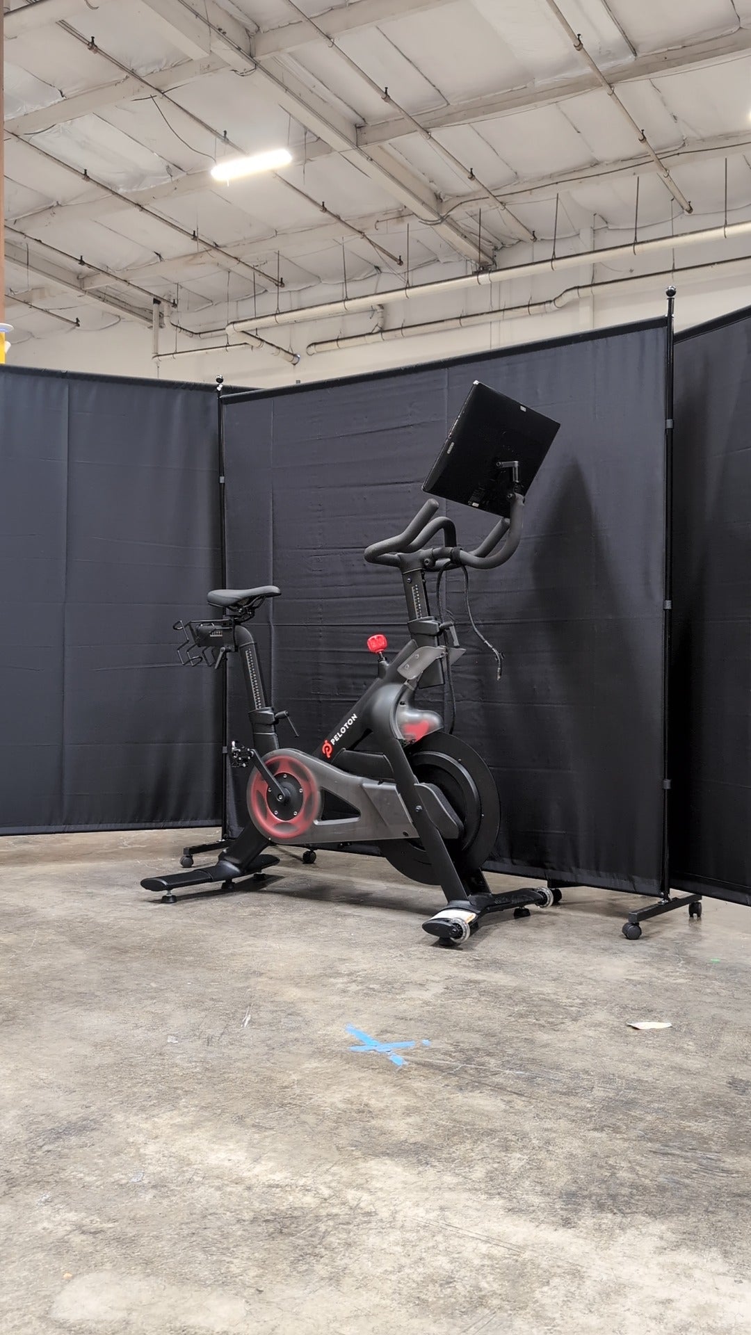 Peloton Stationary Exercise Bike with Adjustable Seat