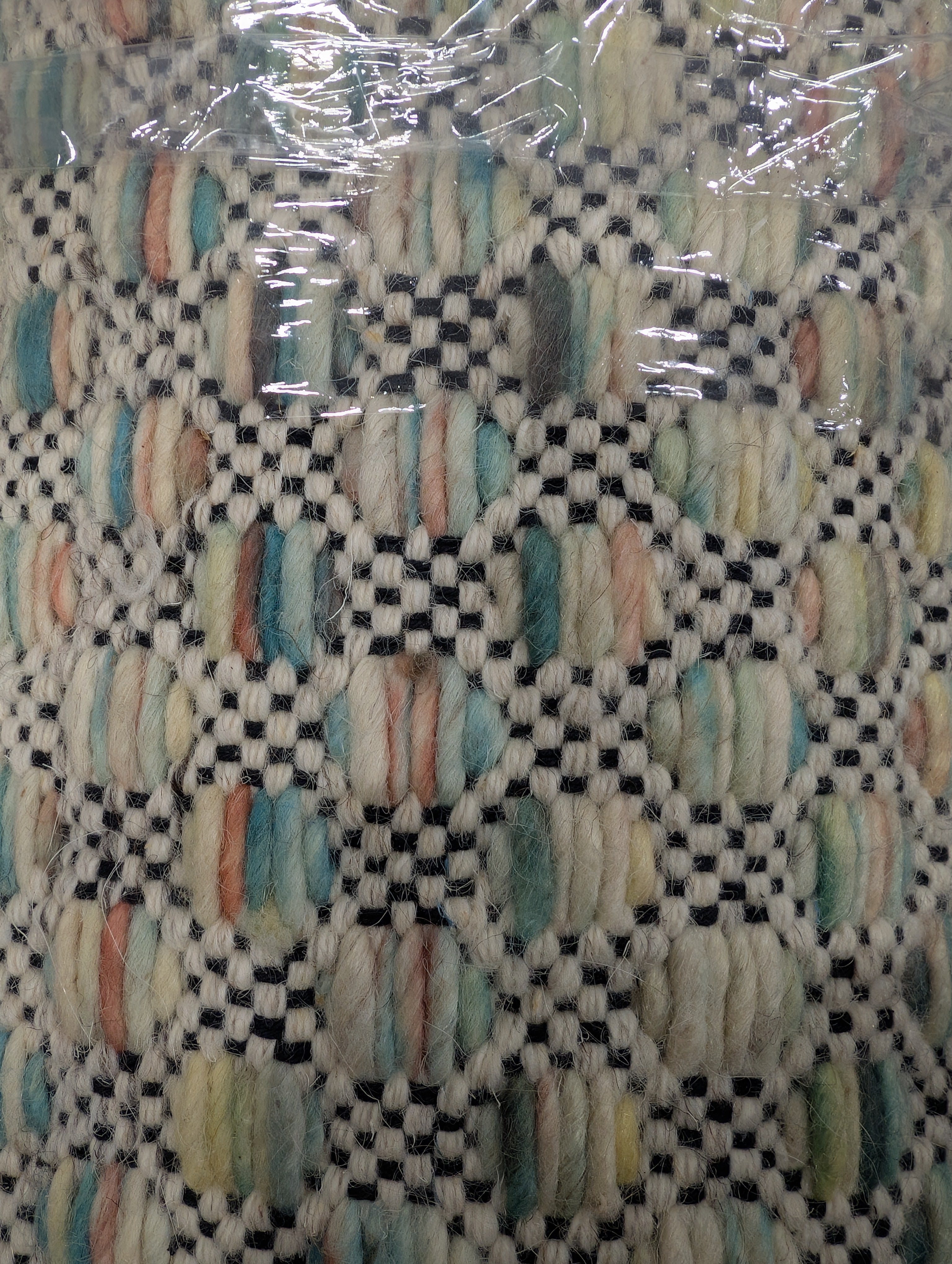 Multicolored Woven Area Rug