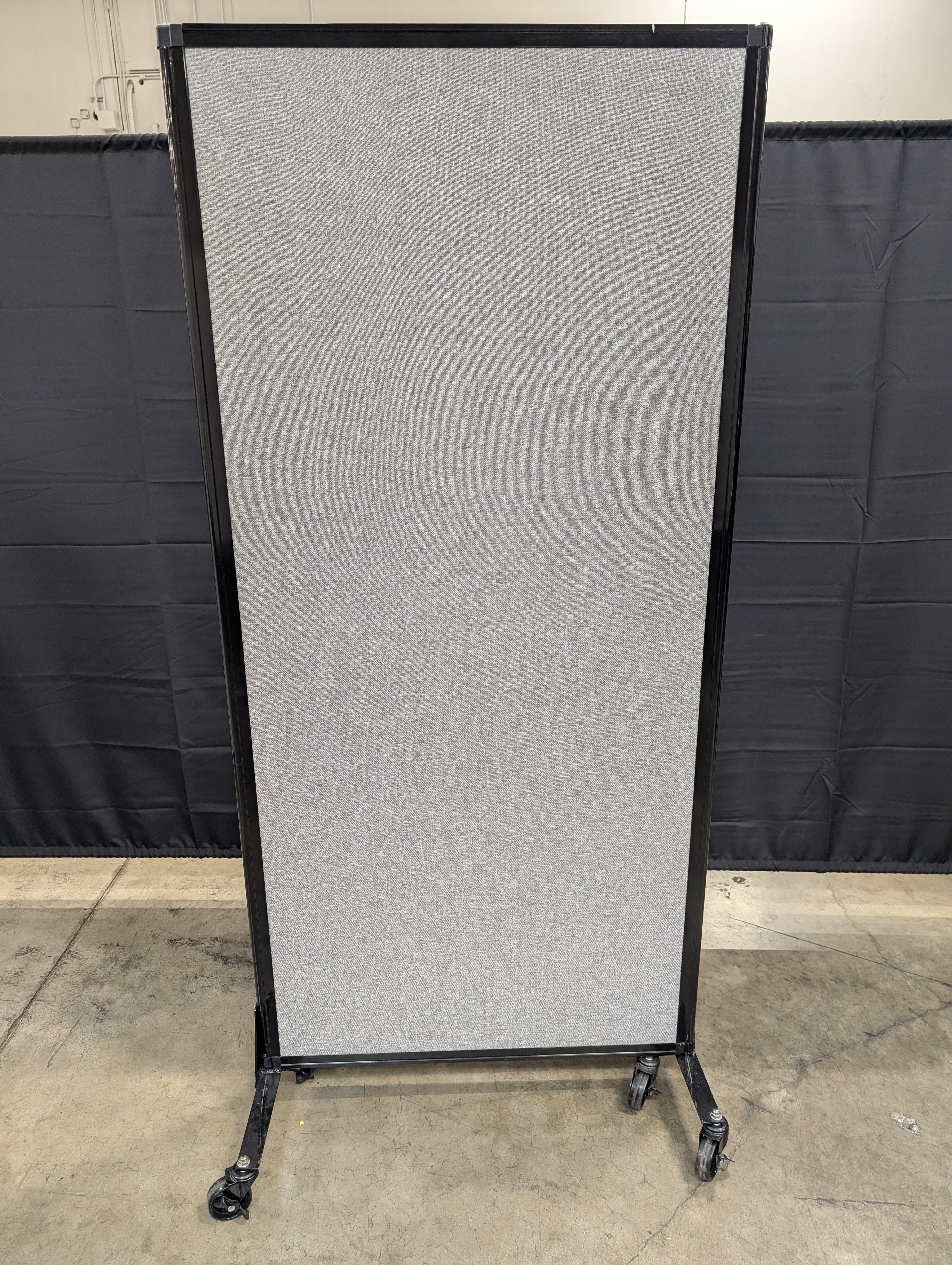 Mobile Gray Fabric Office Partitions