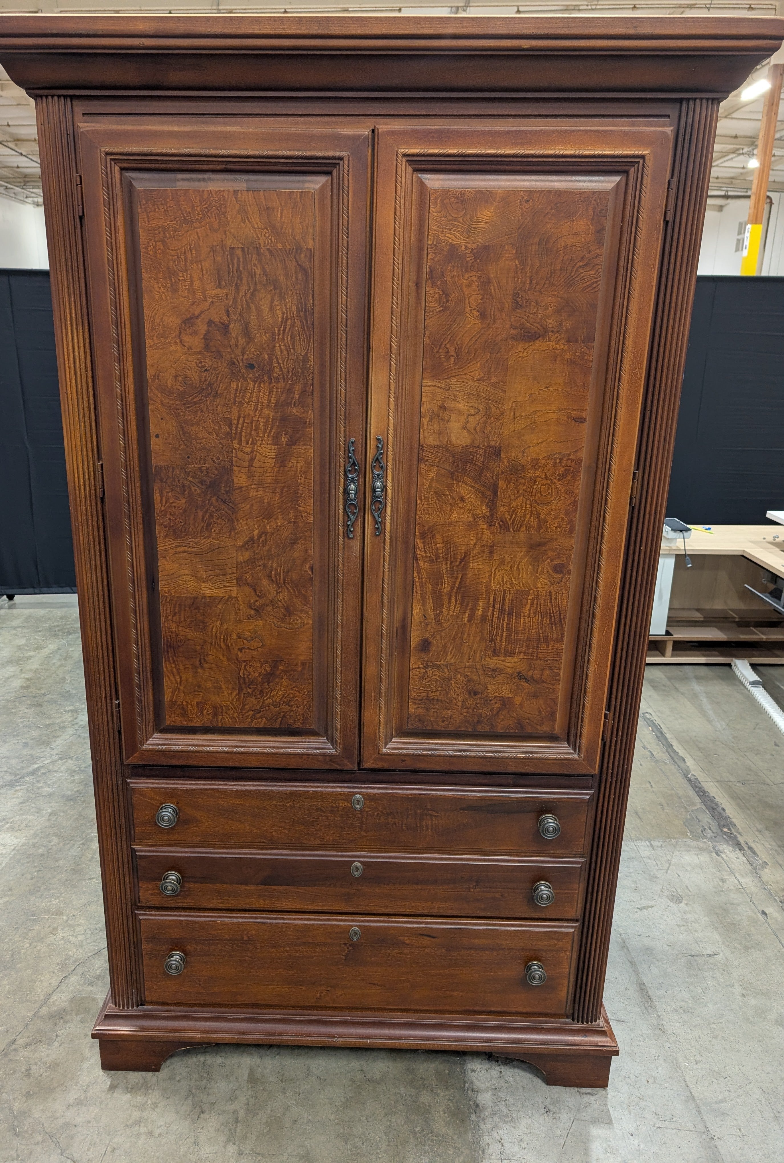 Vaughan Furniture Company TV Armoire with Drawers