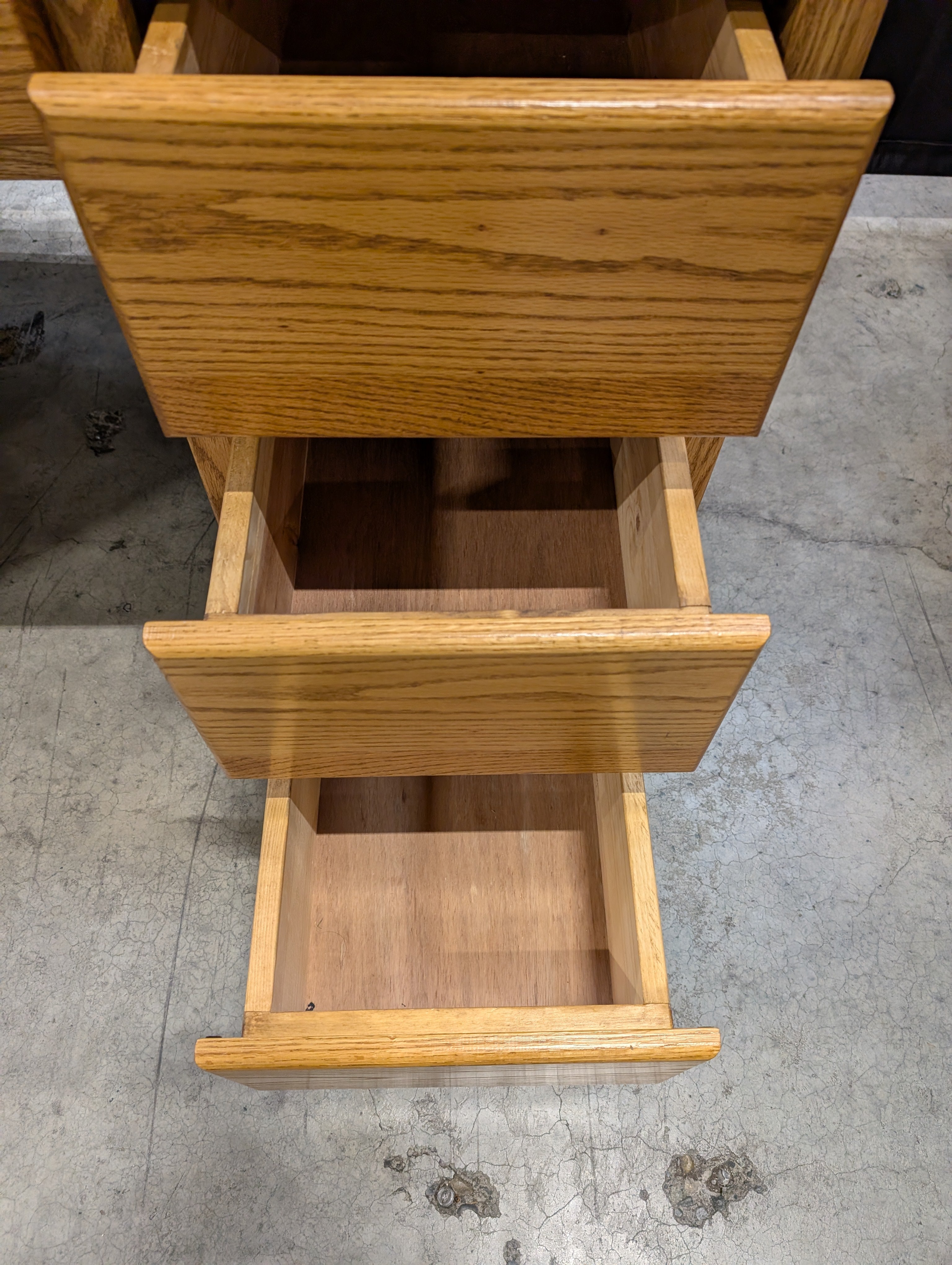 Solid Oak Desk