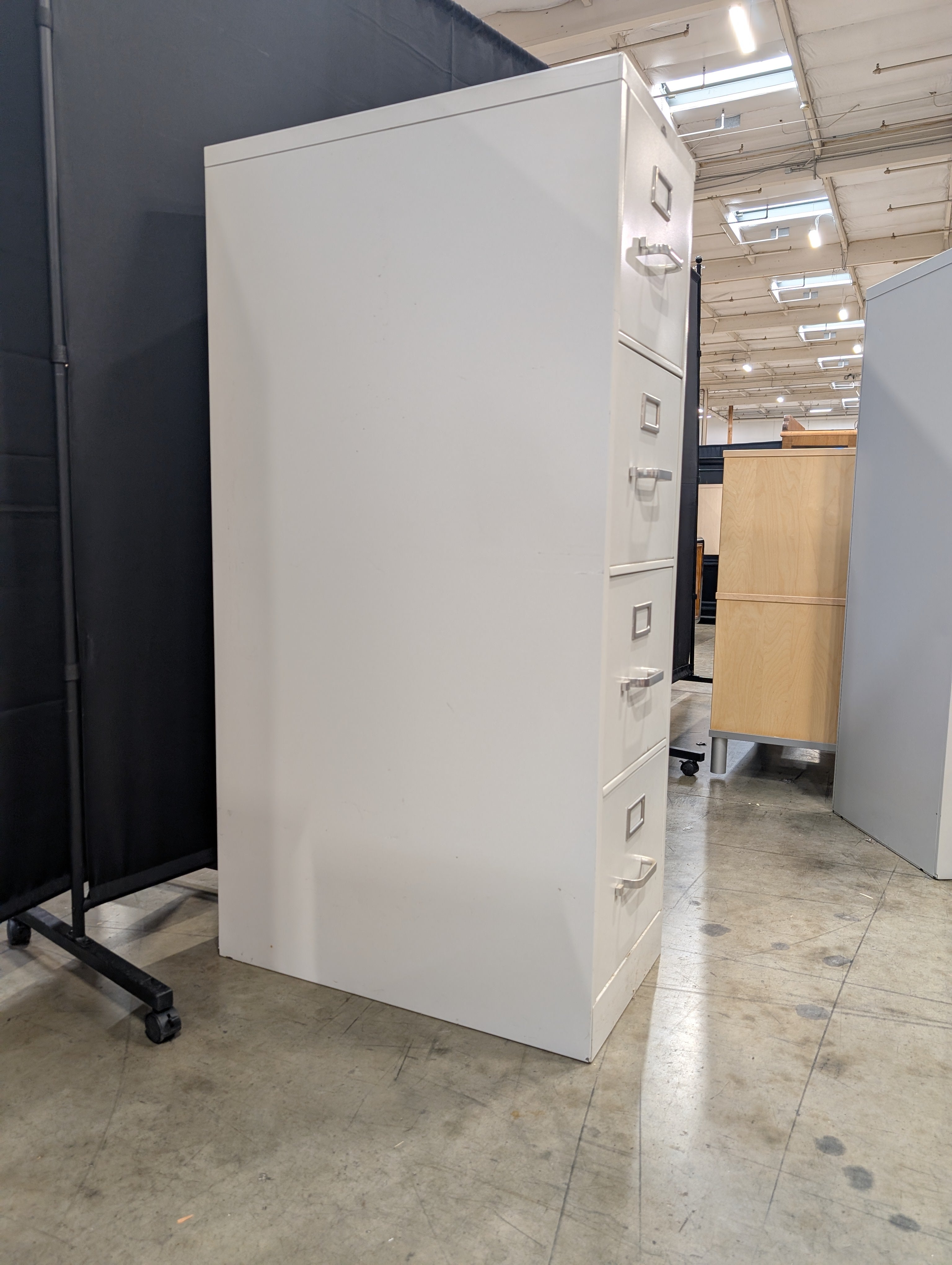 Pinnacle Four-Drawer Metal Filing Cabinet
