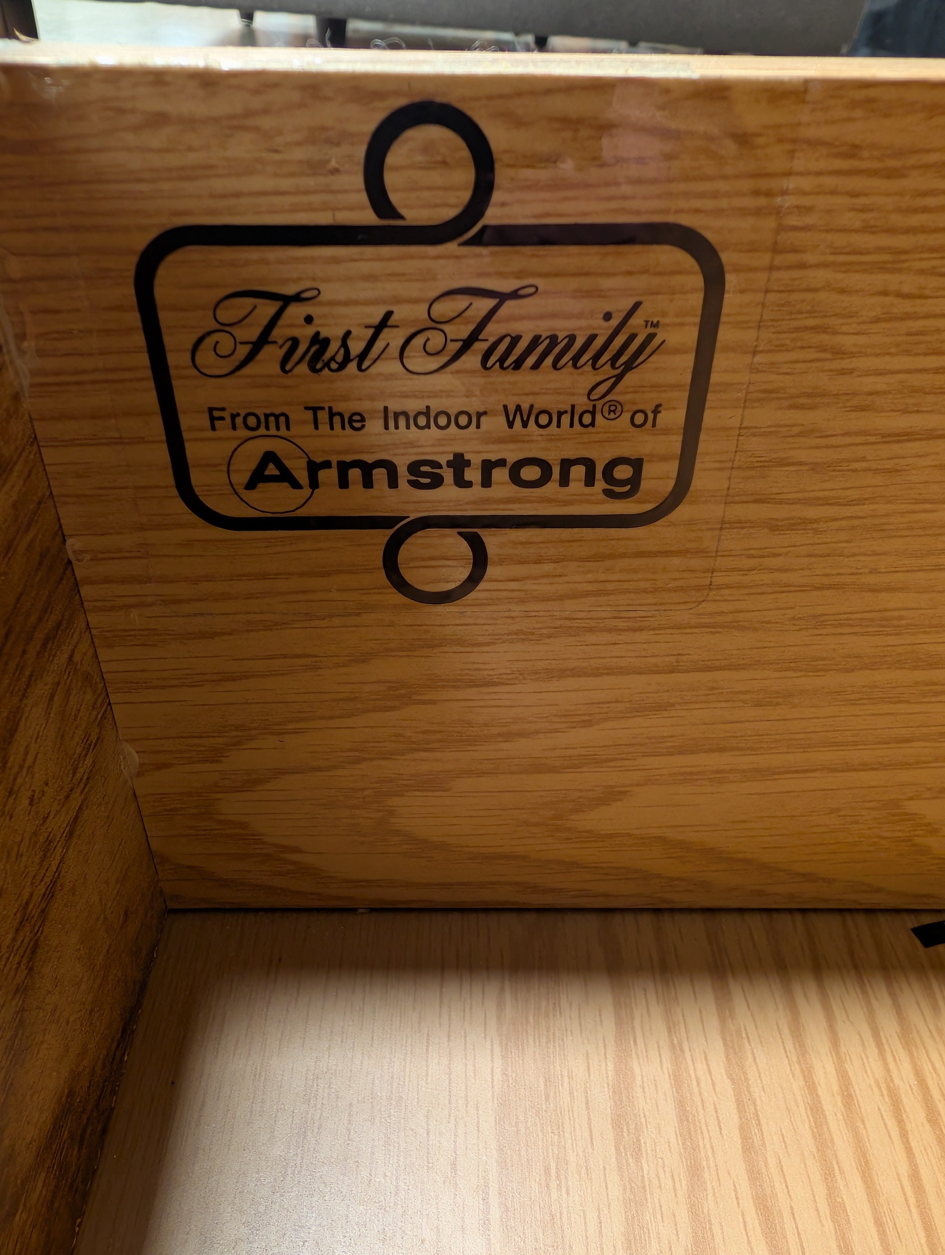 First Family Traditional Brown Wood Dresser with Paneled Fronts