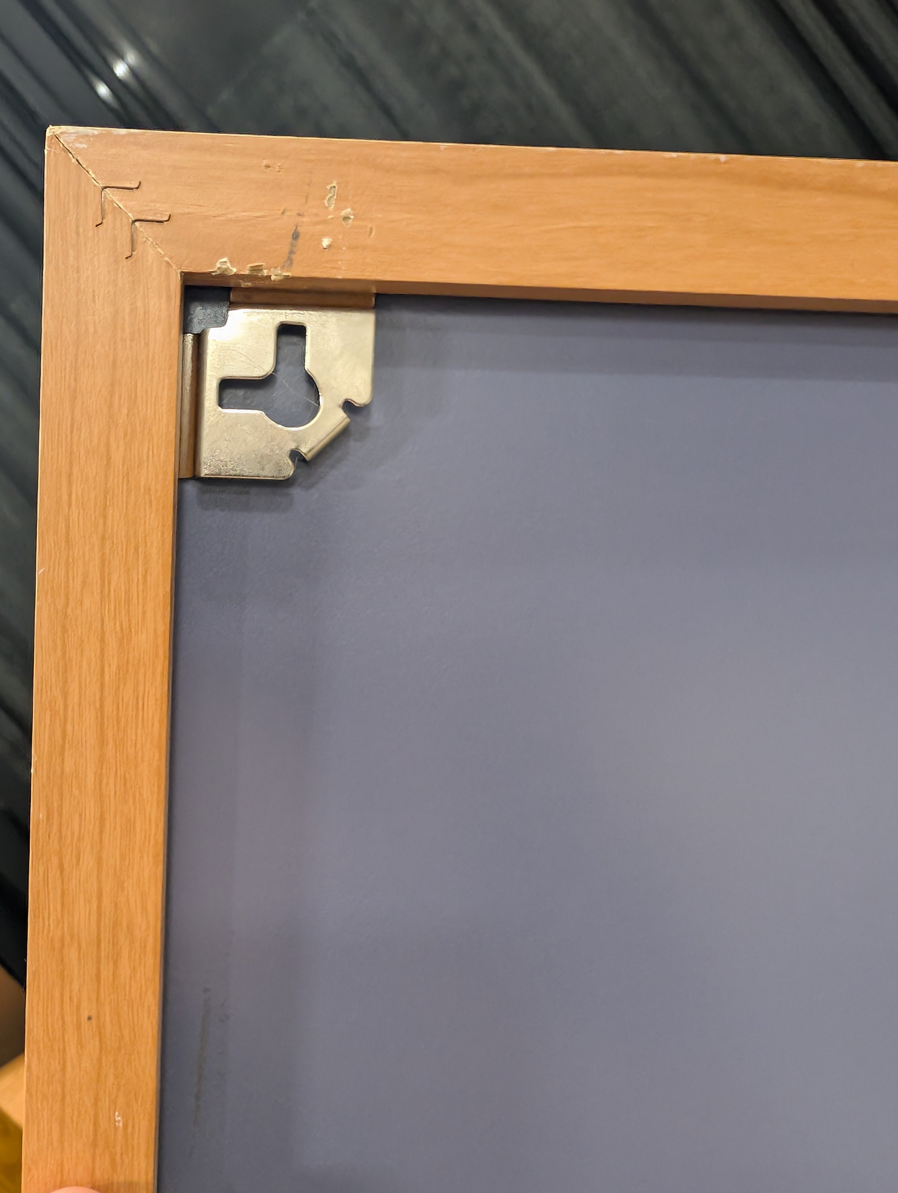 Staples Dry Erase Whiteboard in Wood Frame