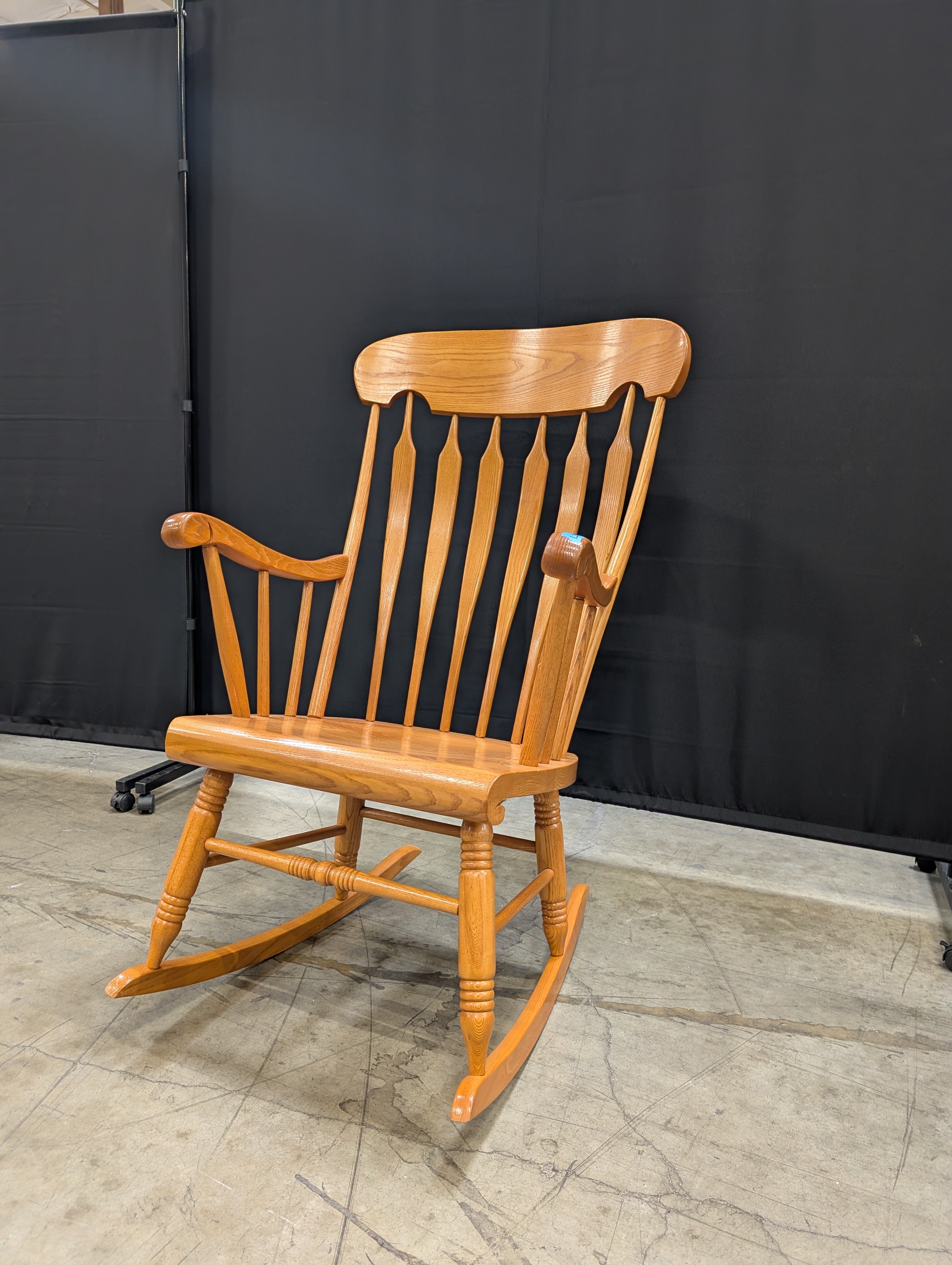 S. Bent & Bros. Wood Rocking Chair