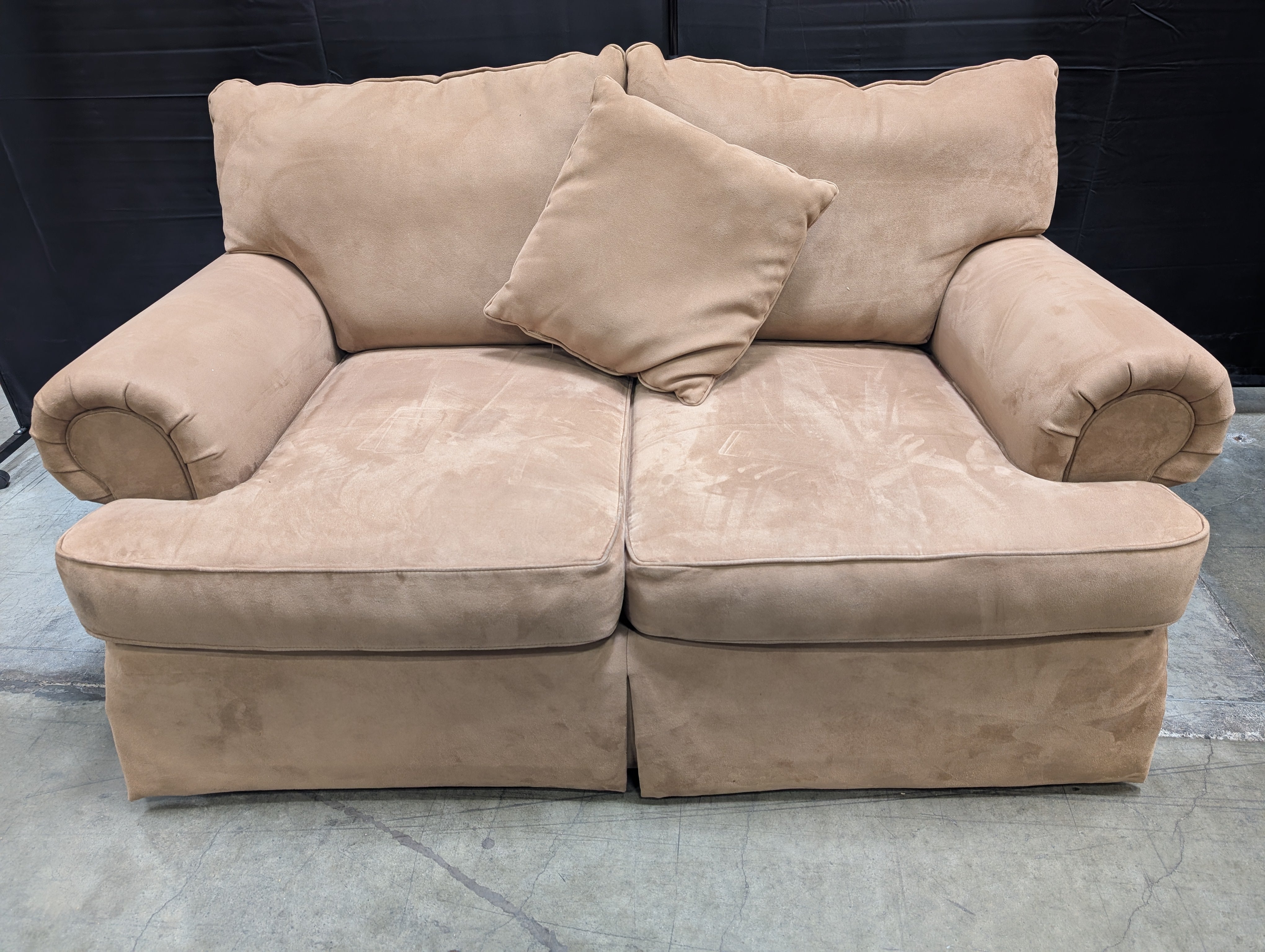 Neutral Beige Flexsteel Sofa