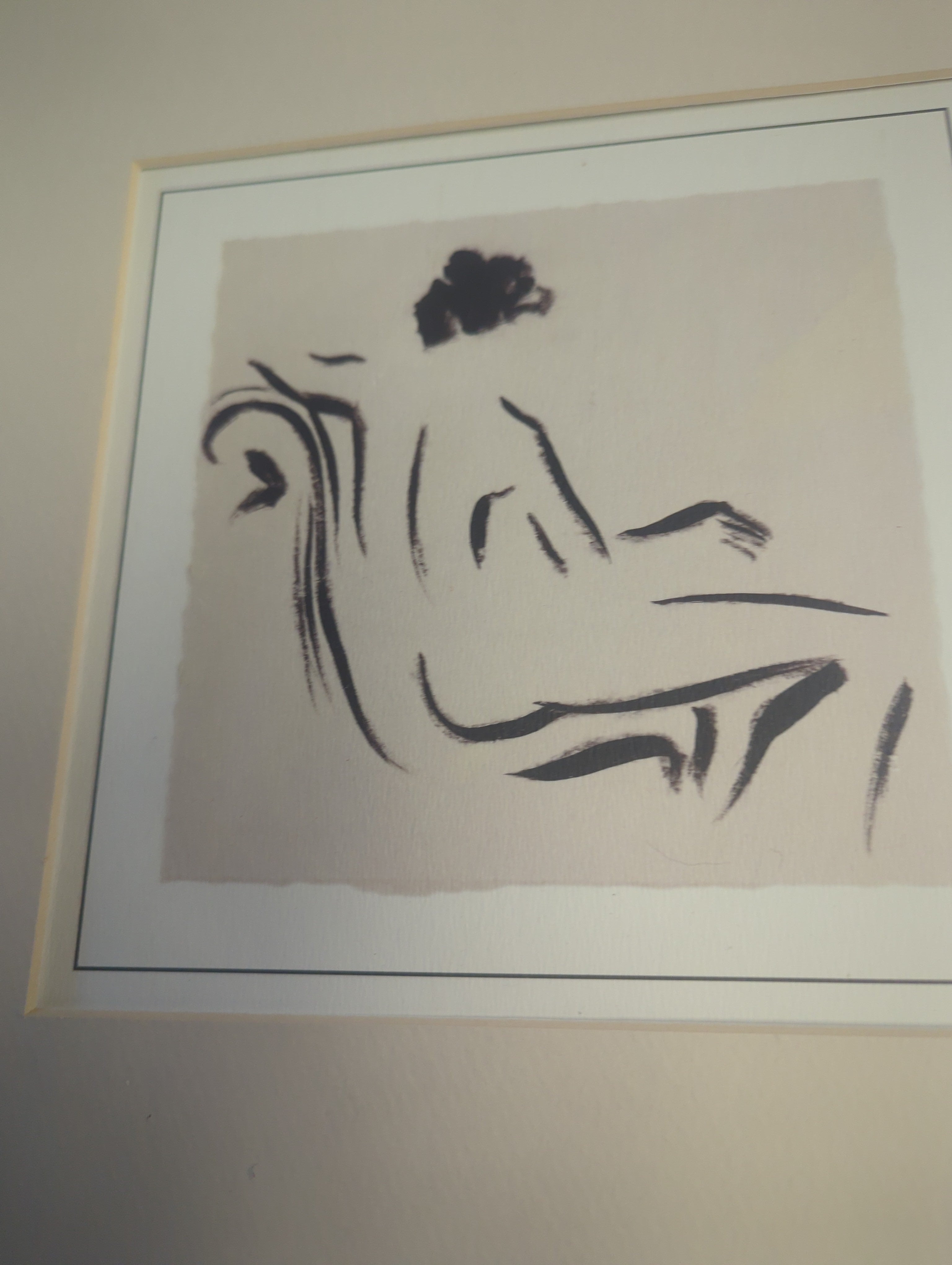 Woman back sketch