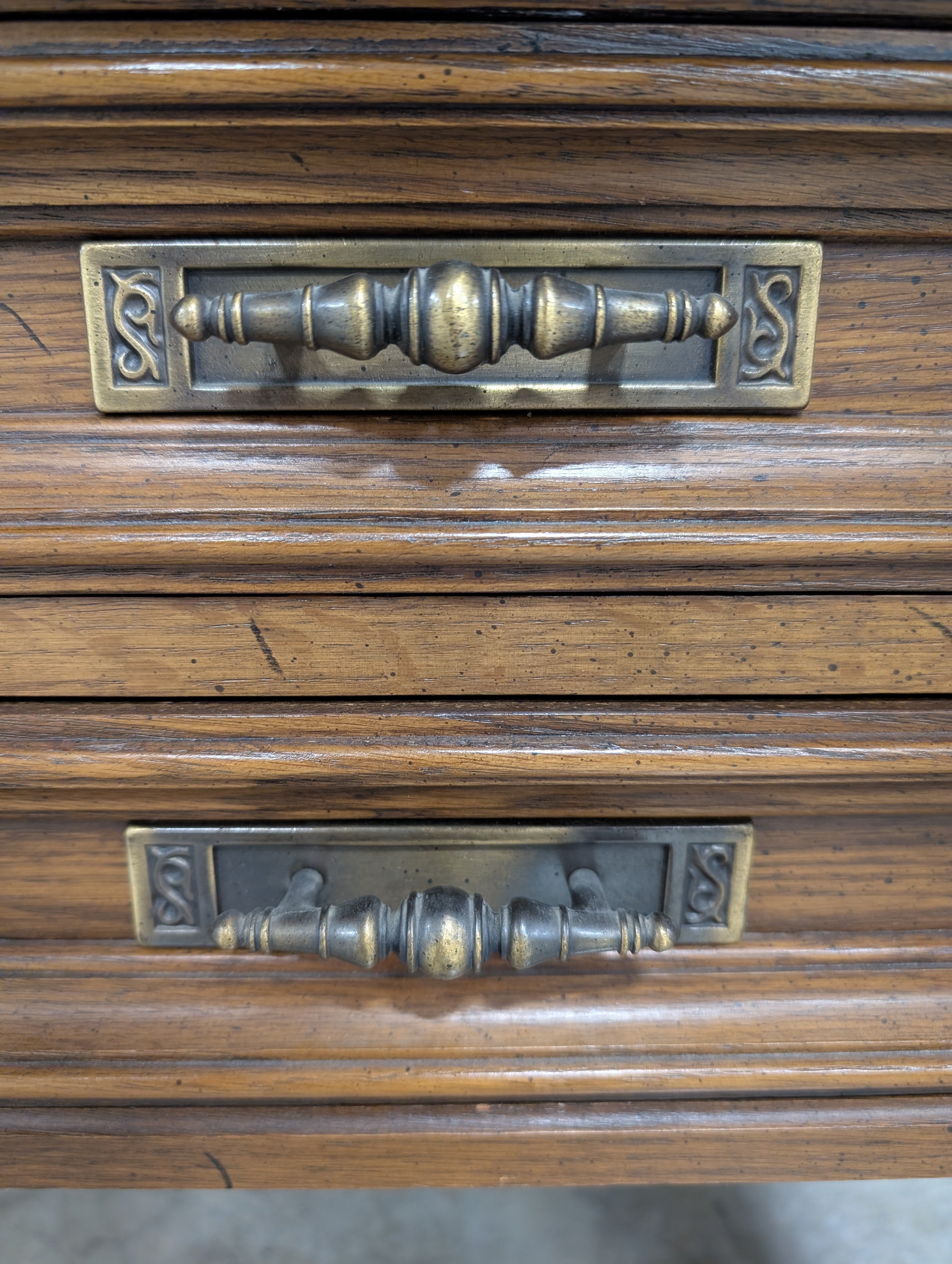 Traditional Hammary Square Side Table with Lower Shelf