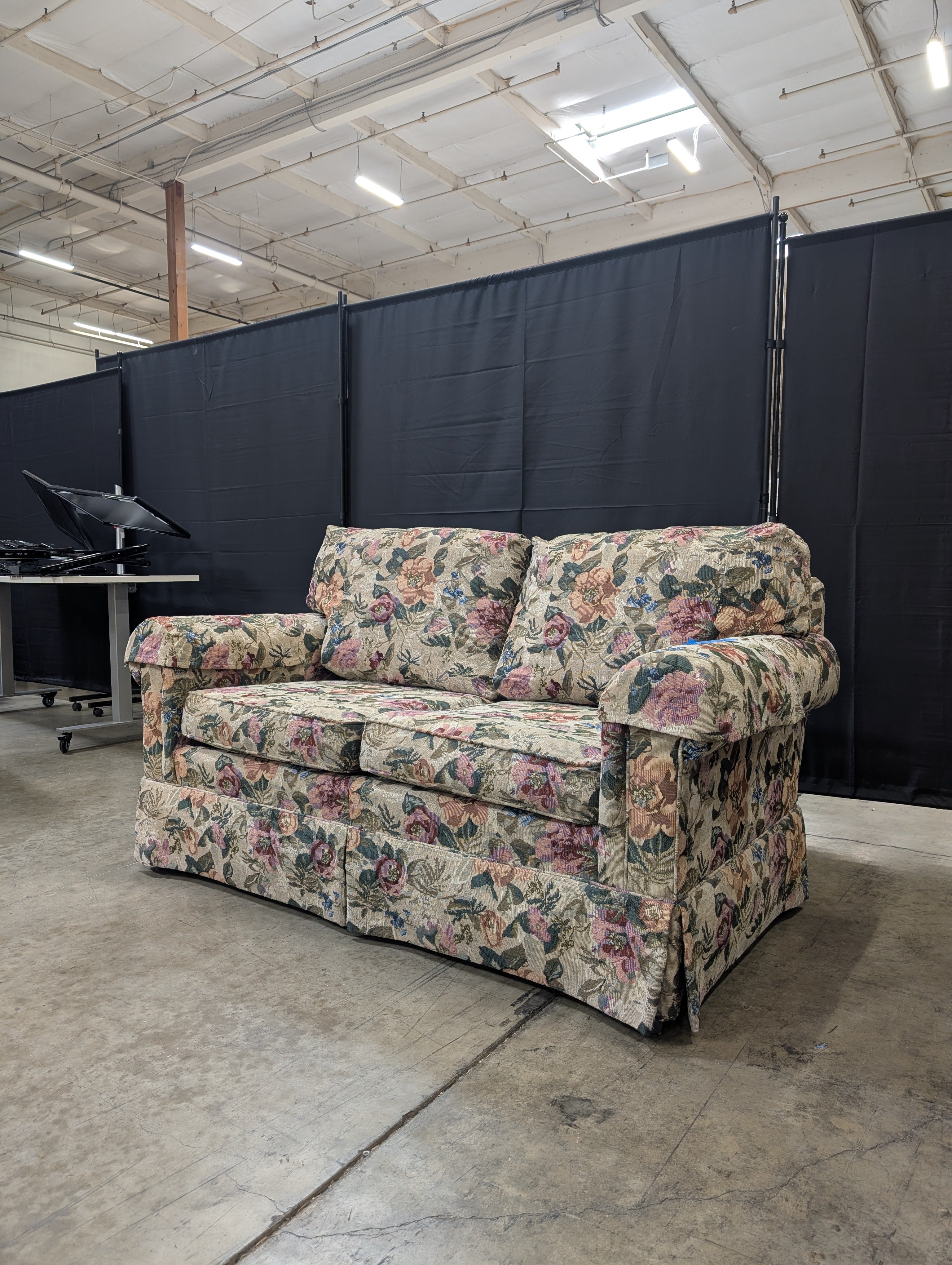 Floral Lane Upholstery co. Two-Seater Sofa