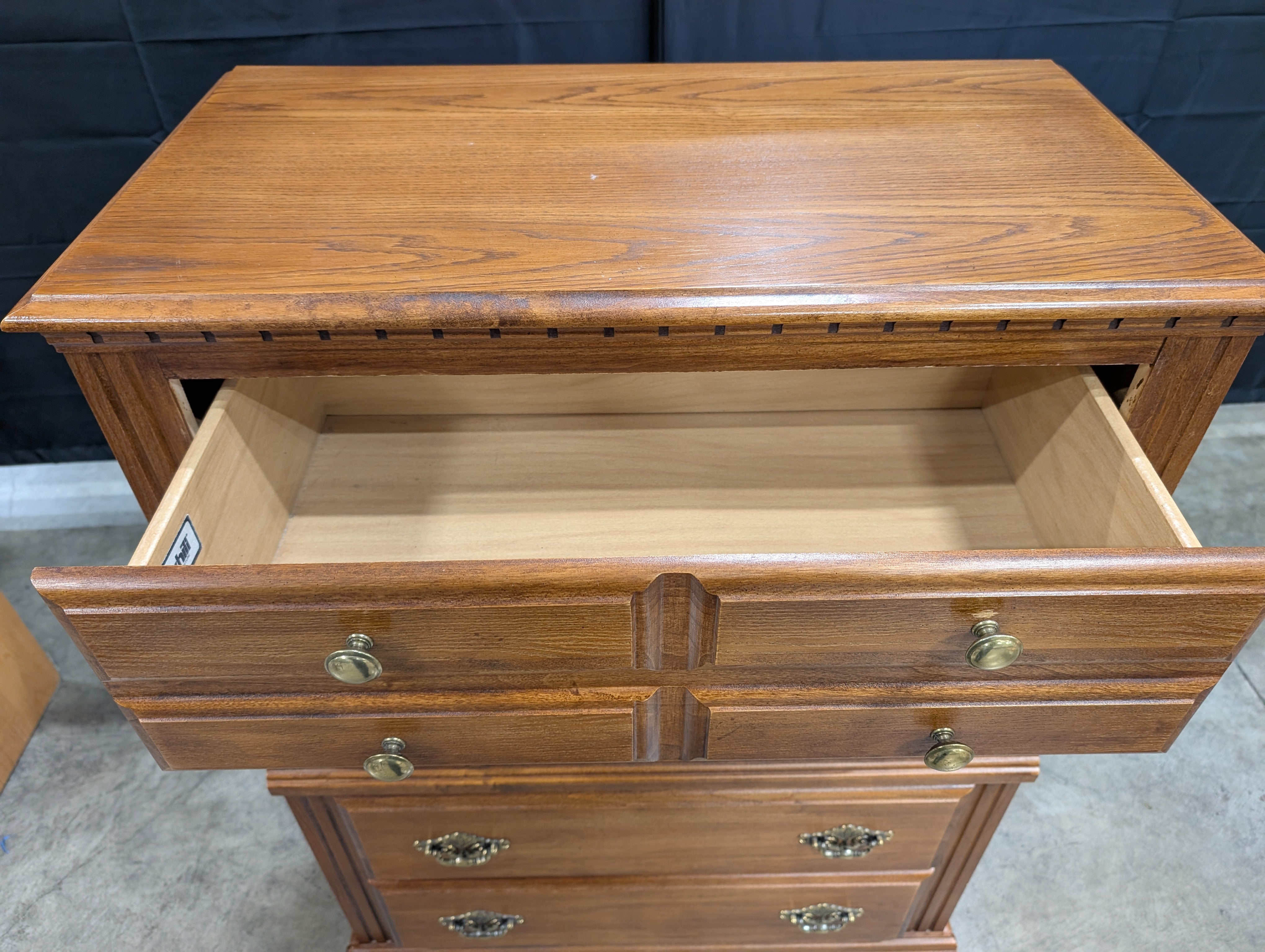 Broyhill Wood Dresser with Five Drawers