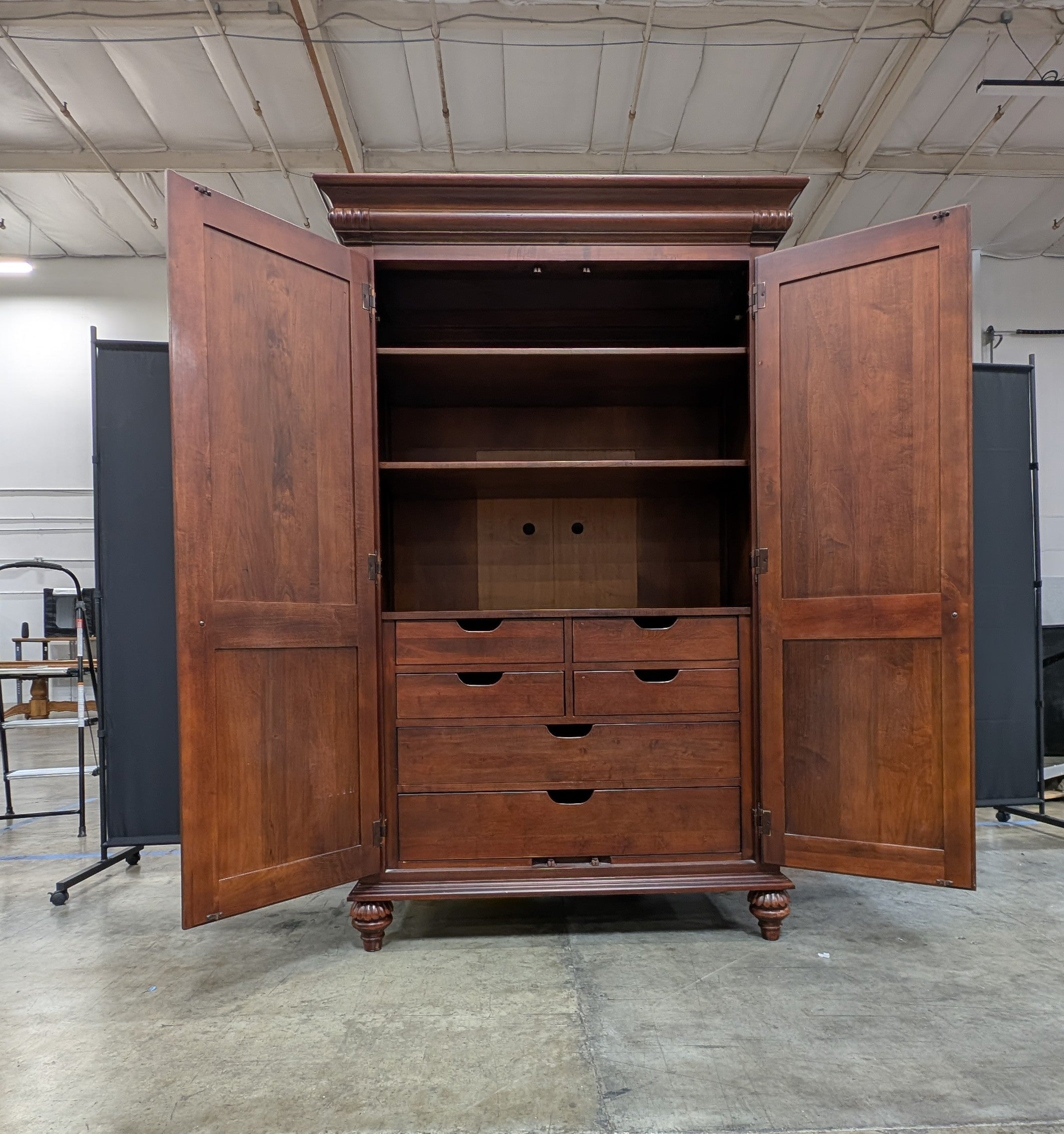 ETHAN ALLEN British Classics Cherry Armoire