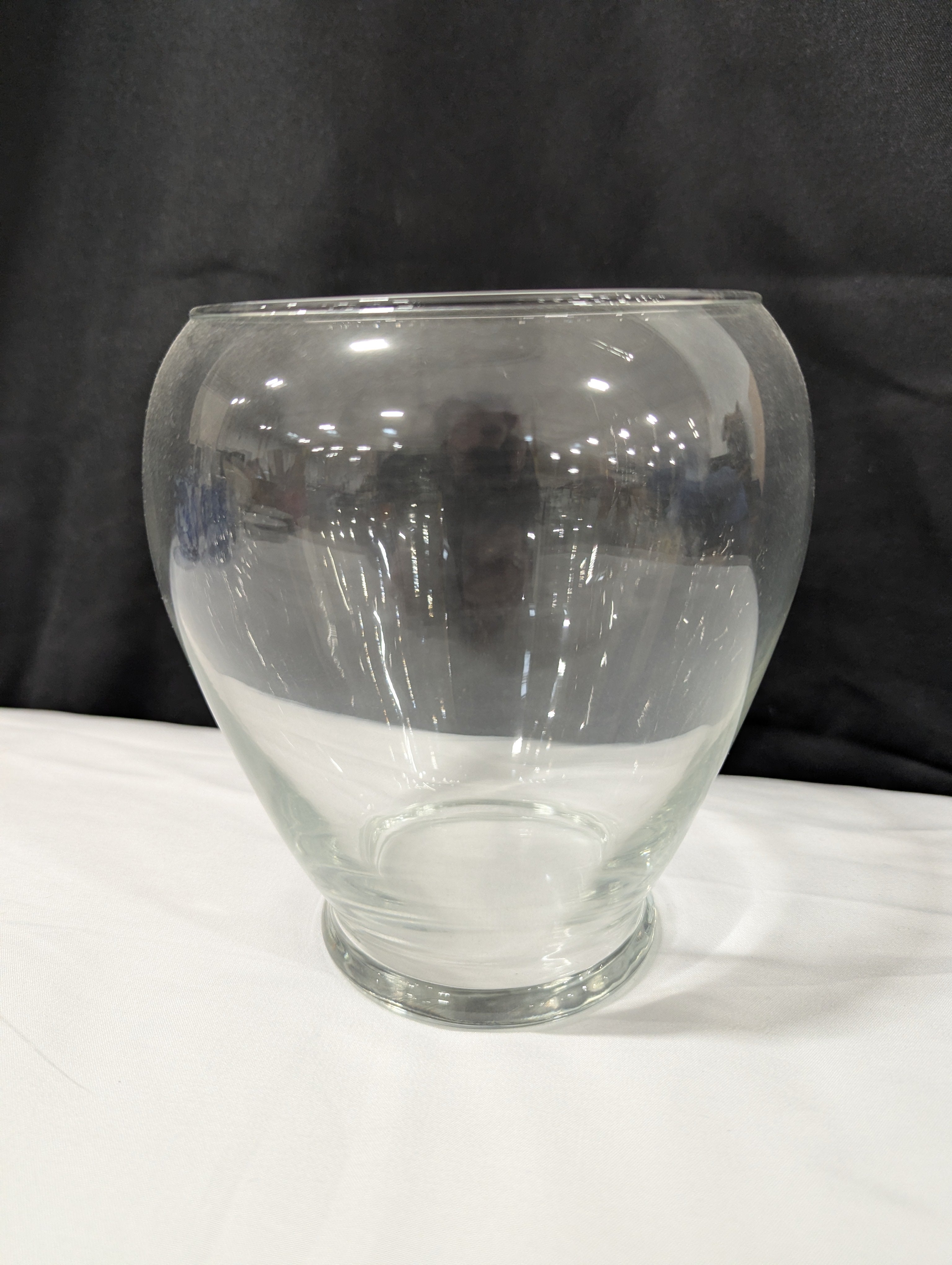 Clear Glass Decorative Centerpiece Bowl