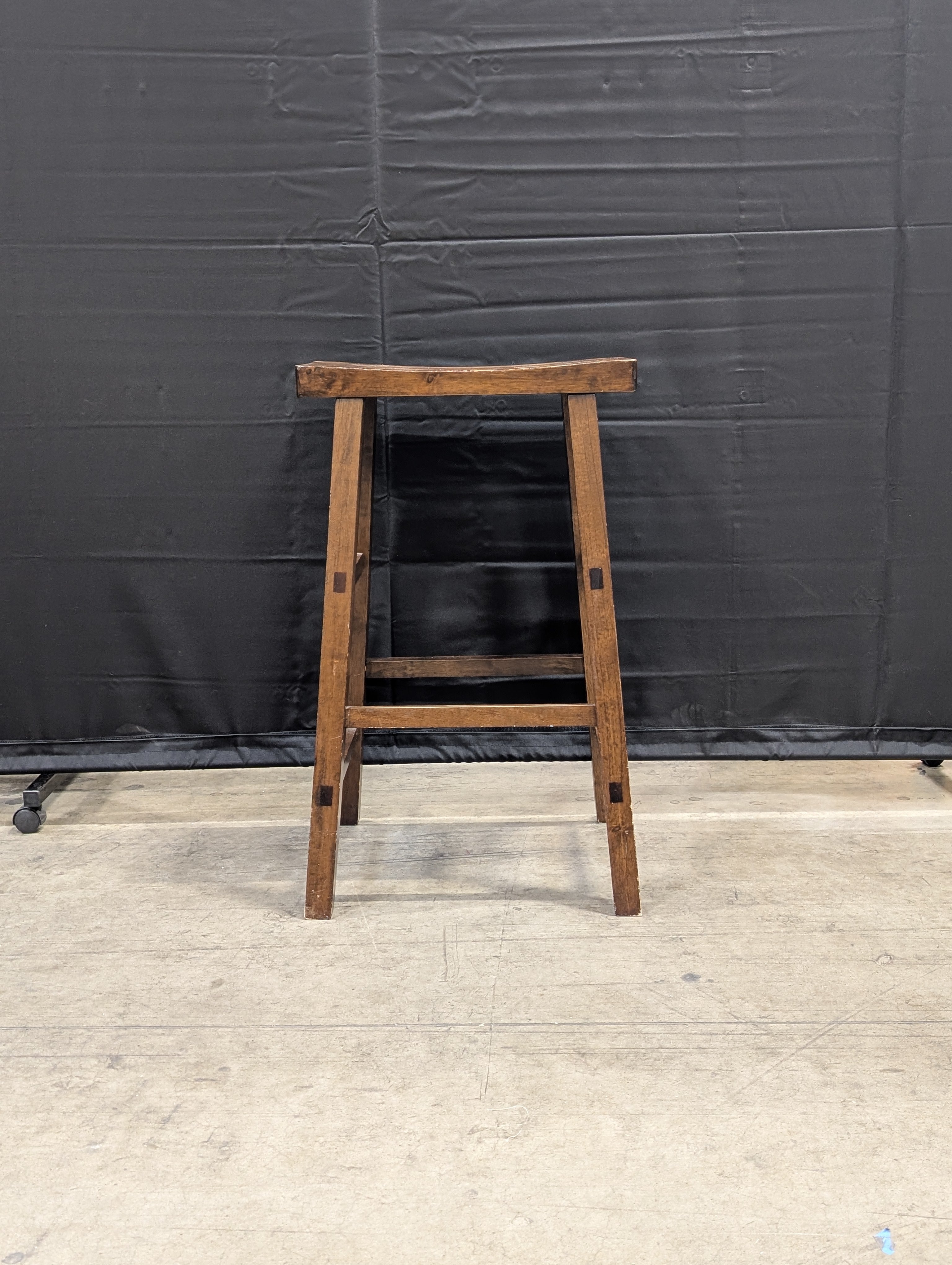 Rustic Solid Wood Linens and things Counter Stool