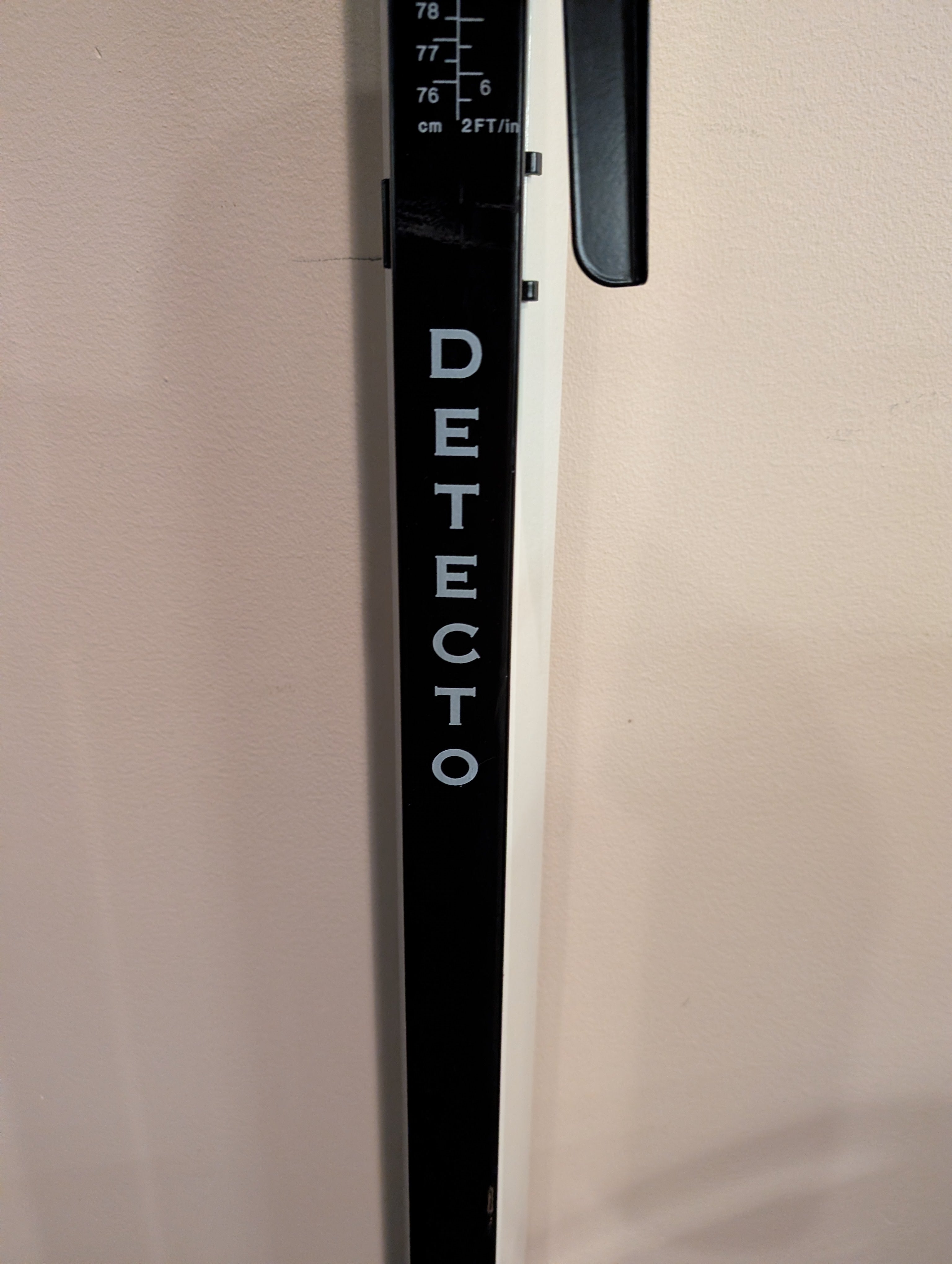 DETECTO Professional Medical Beam Scale with Height Rod