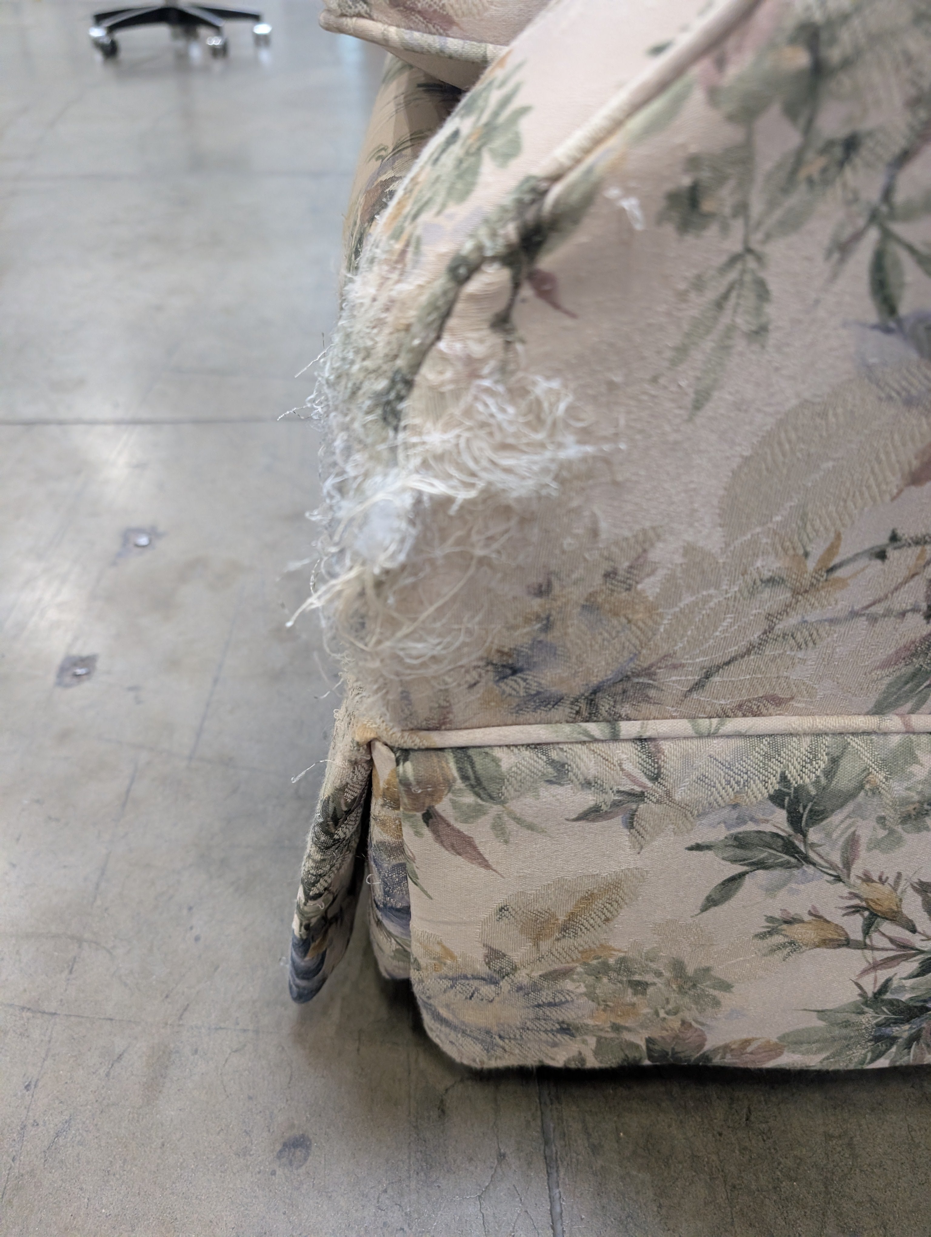 Floral Pattern LaZboy Three-Seater Sofa