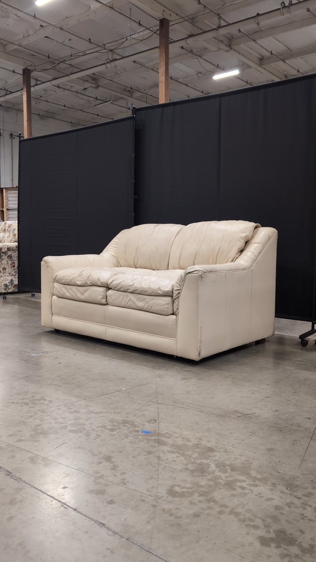 Emerson Leather Loveseat