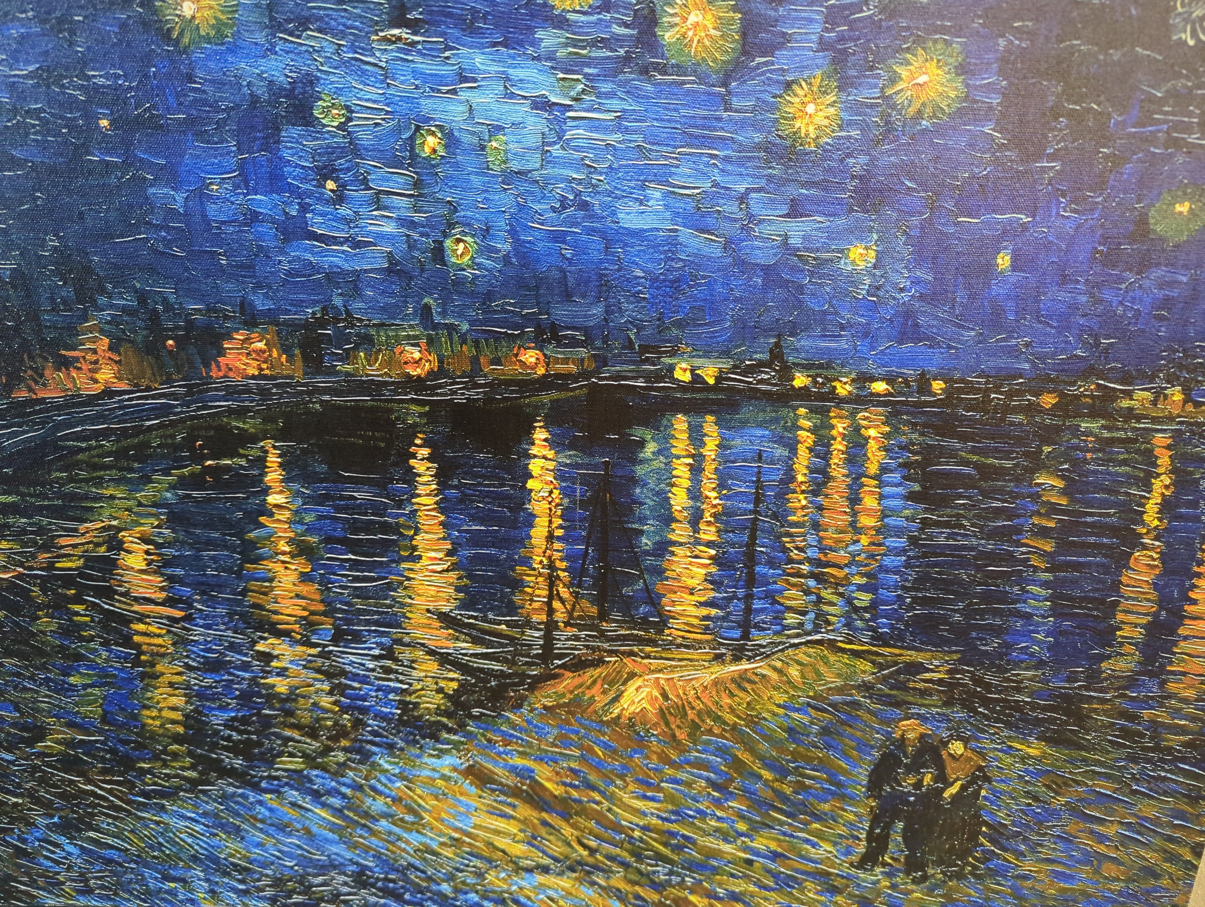 Starry Night Over The Rhone Print