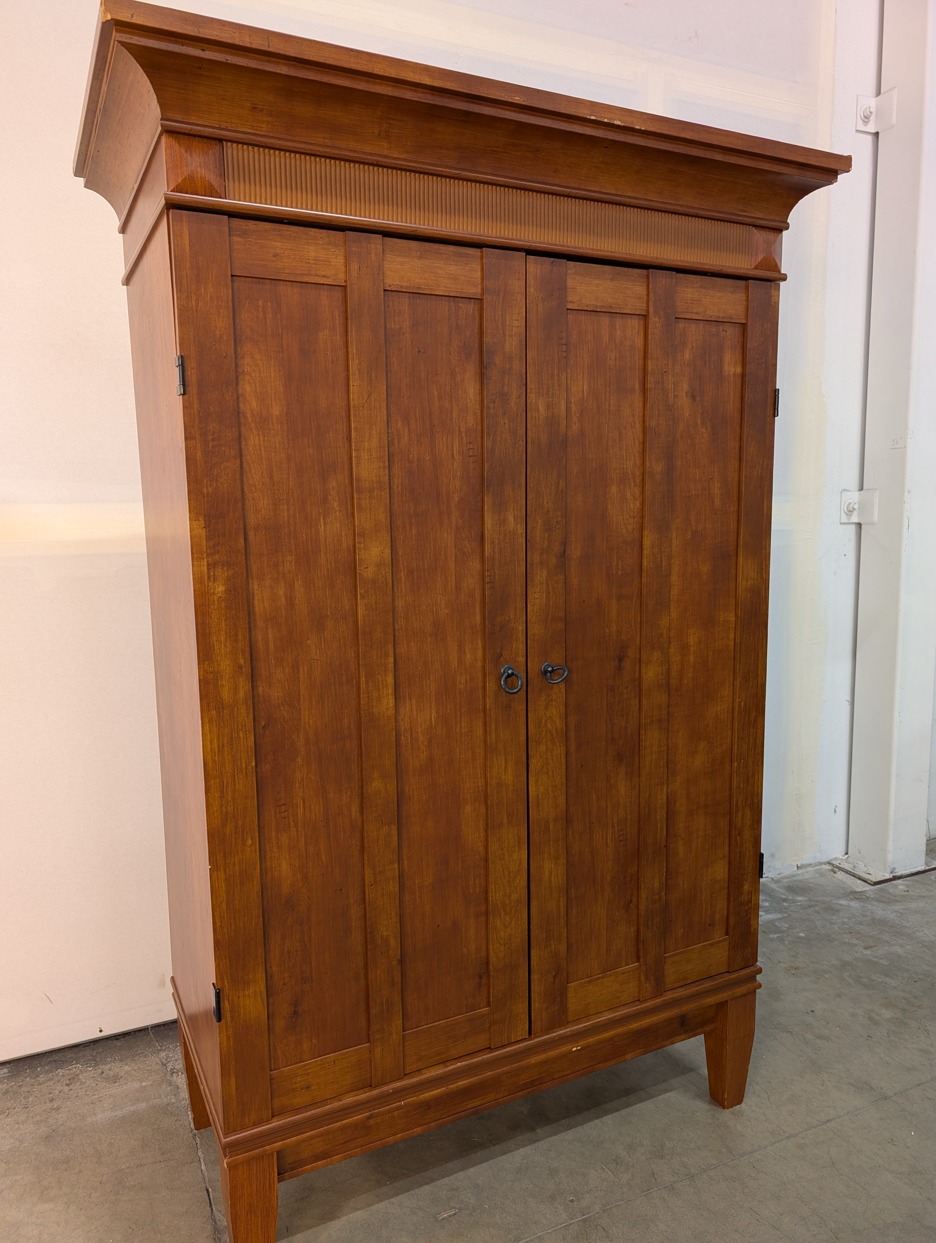Classic Wood Wardrobe Armoire Storage Cabinet