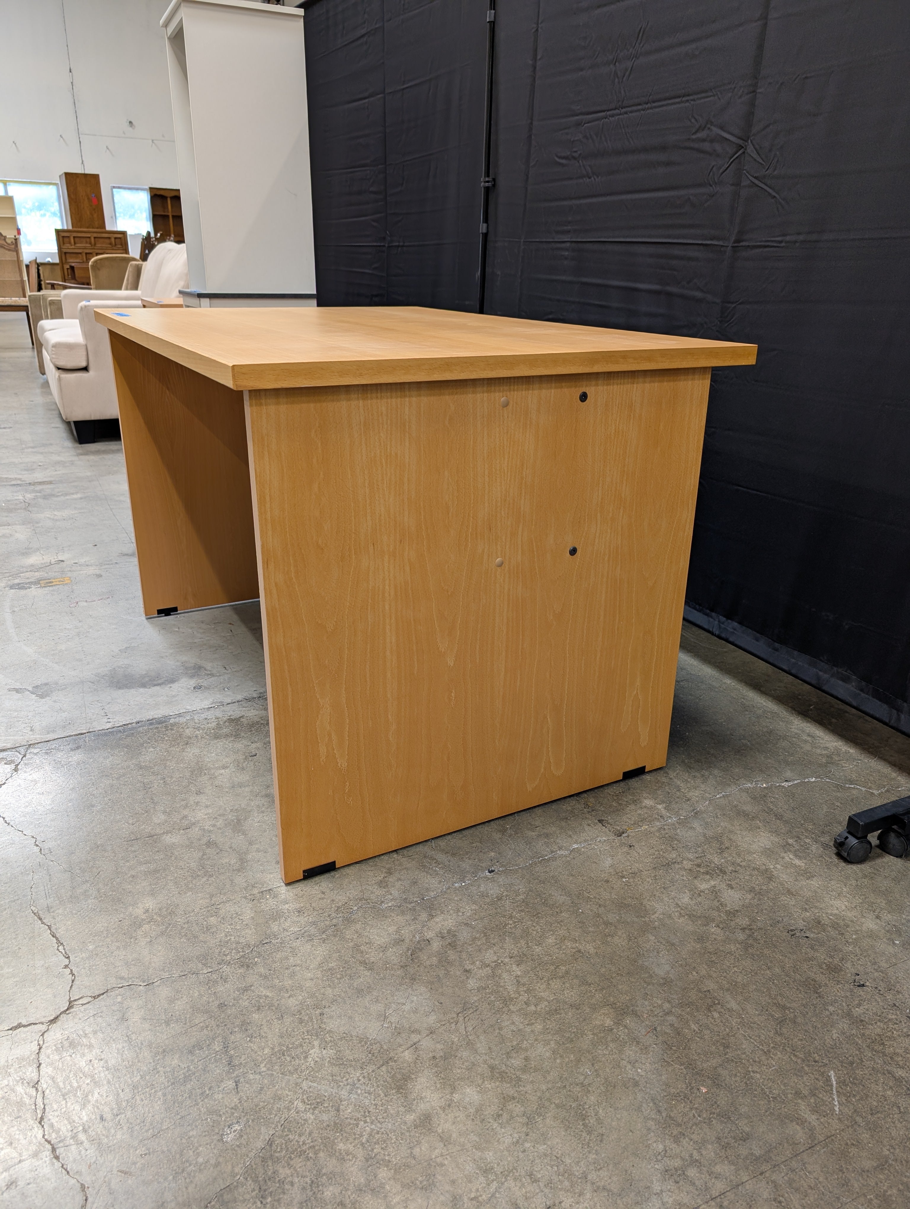 Light Birch Veneer Desk