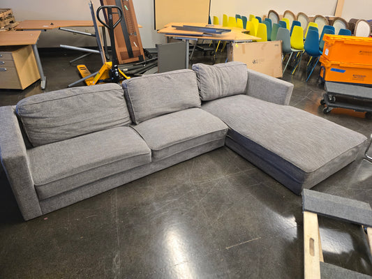 Grey Sofa and Chaise