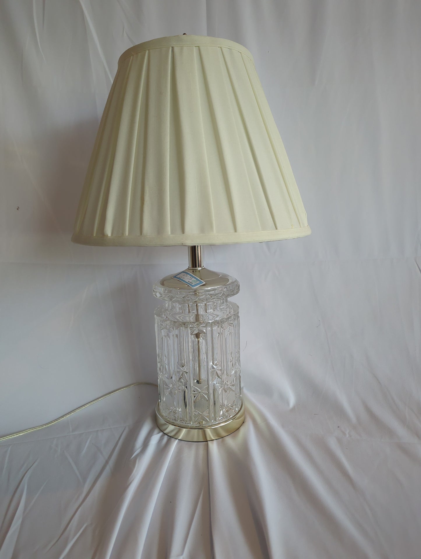 Gold and Glass lamp