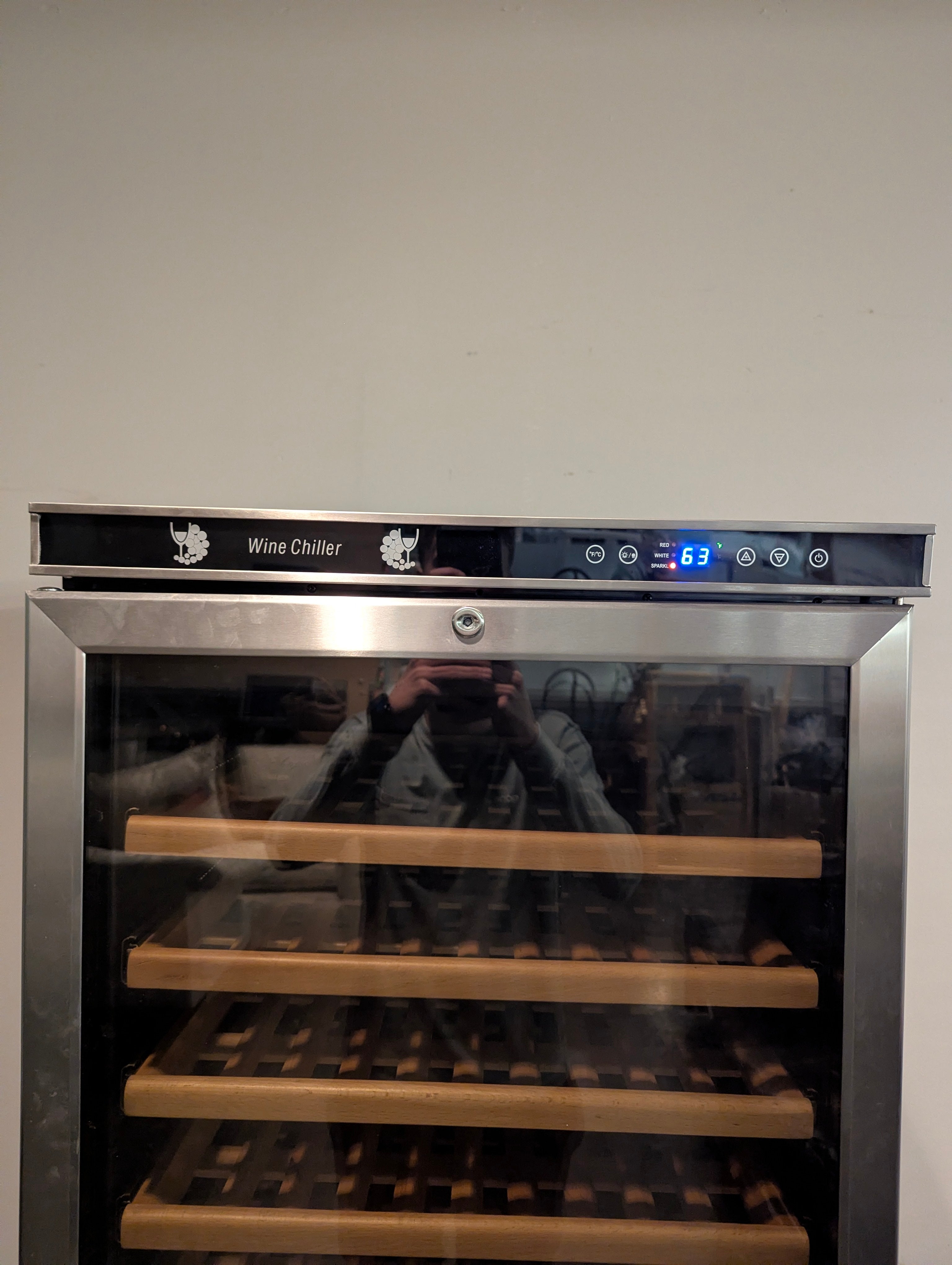 Avanti Wine Chiller Brand Compact Beverage Cooler with Glass Door - For Cost, Delivery Available