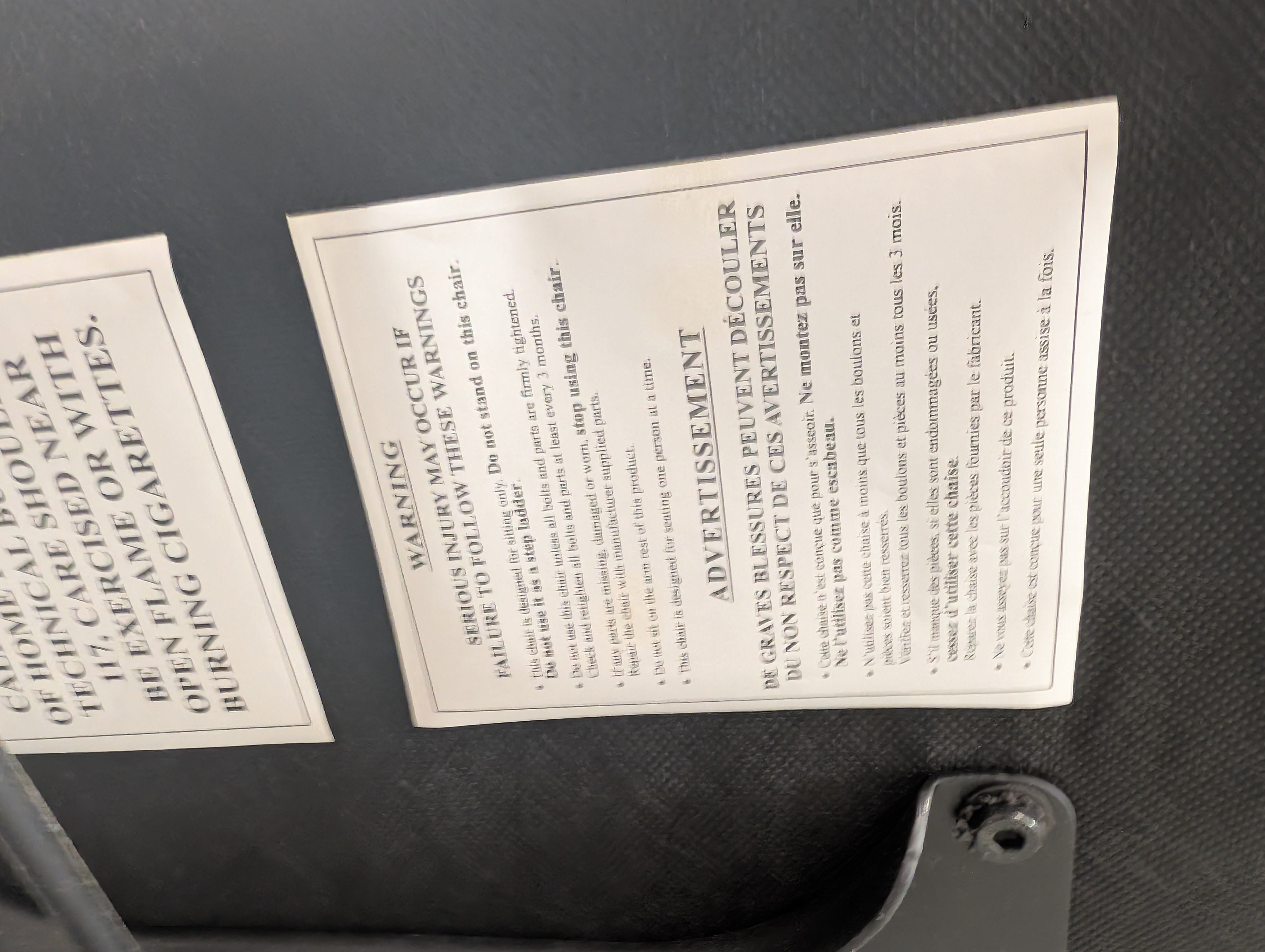 Ergonomic High-Back Office Chair in Grey Fabric