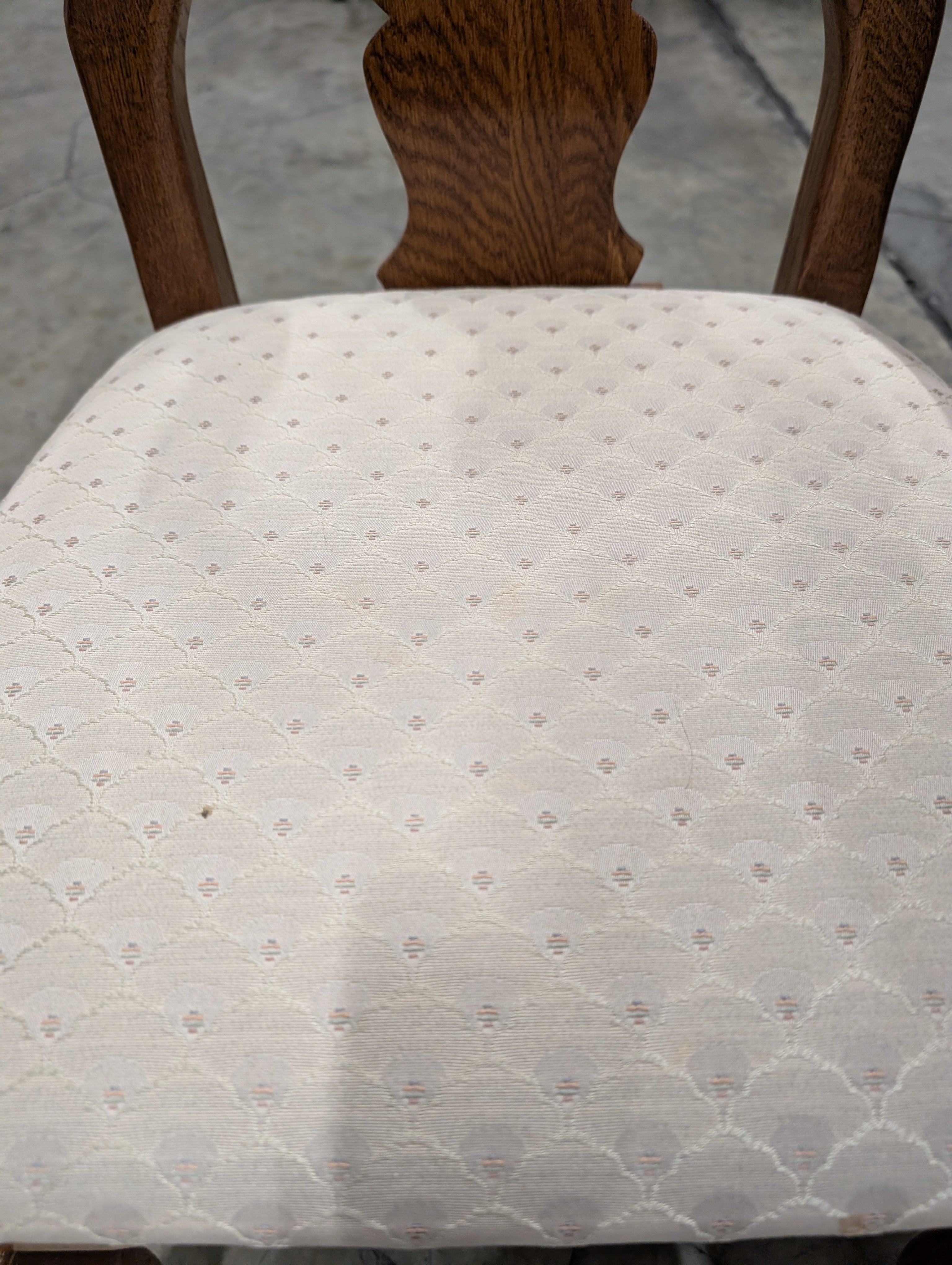 Thomasville Wood Dining Table with Six Chairs