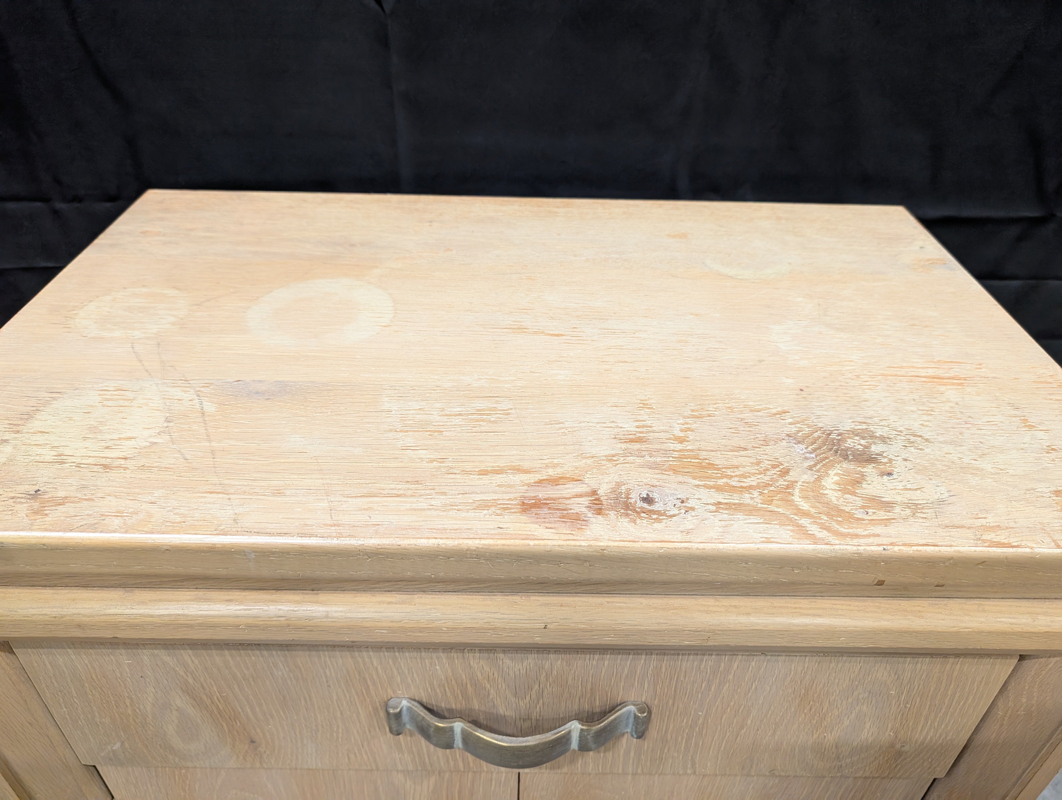 Natural Wood Thomasville Bedside Table