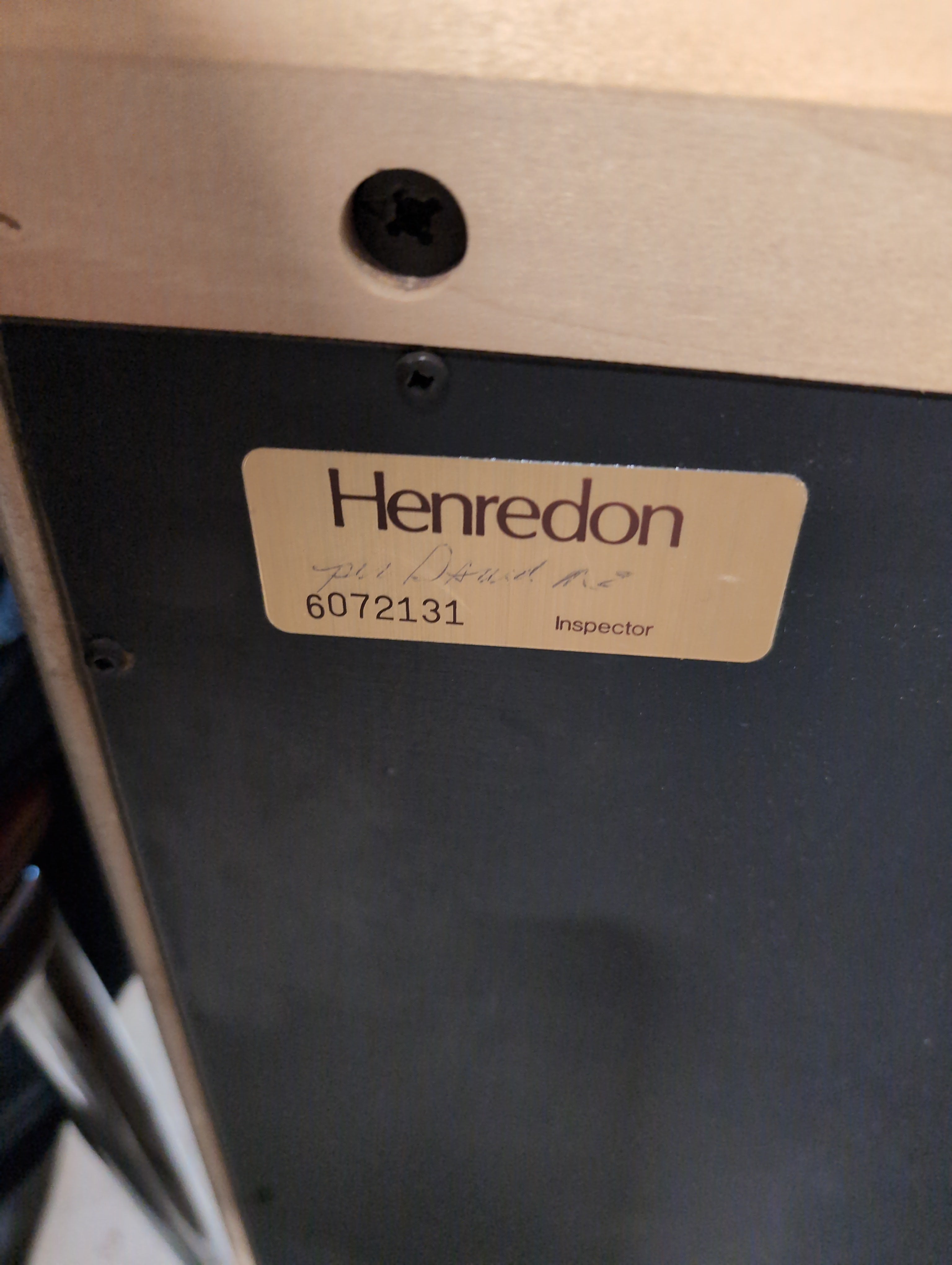 Henredon Sleek Wood Three-Drawer Chest