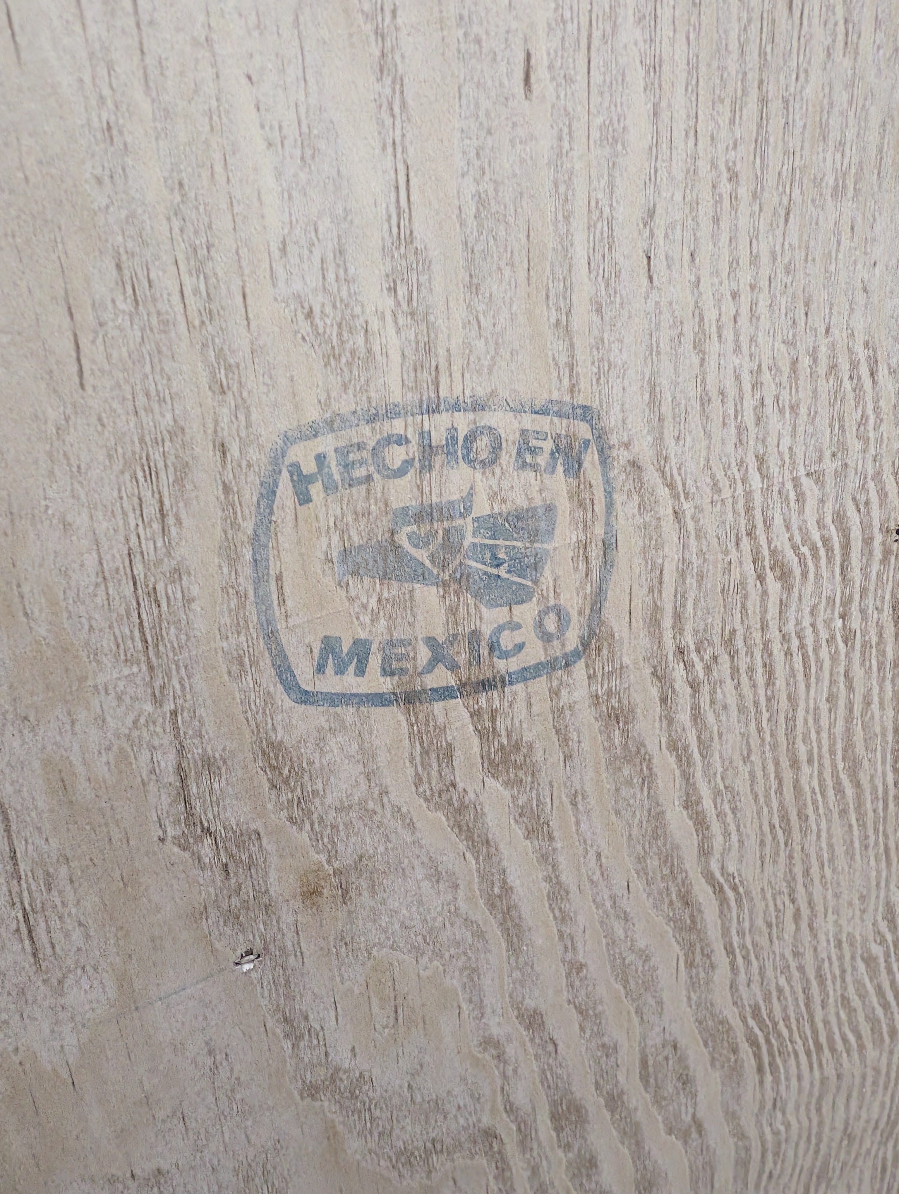 Distressed Finish Wooden Bookcase with Five Shelves