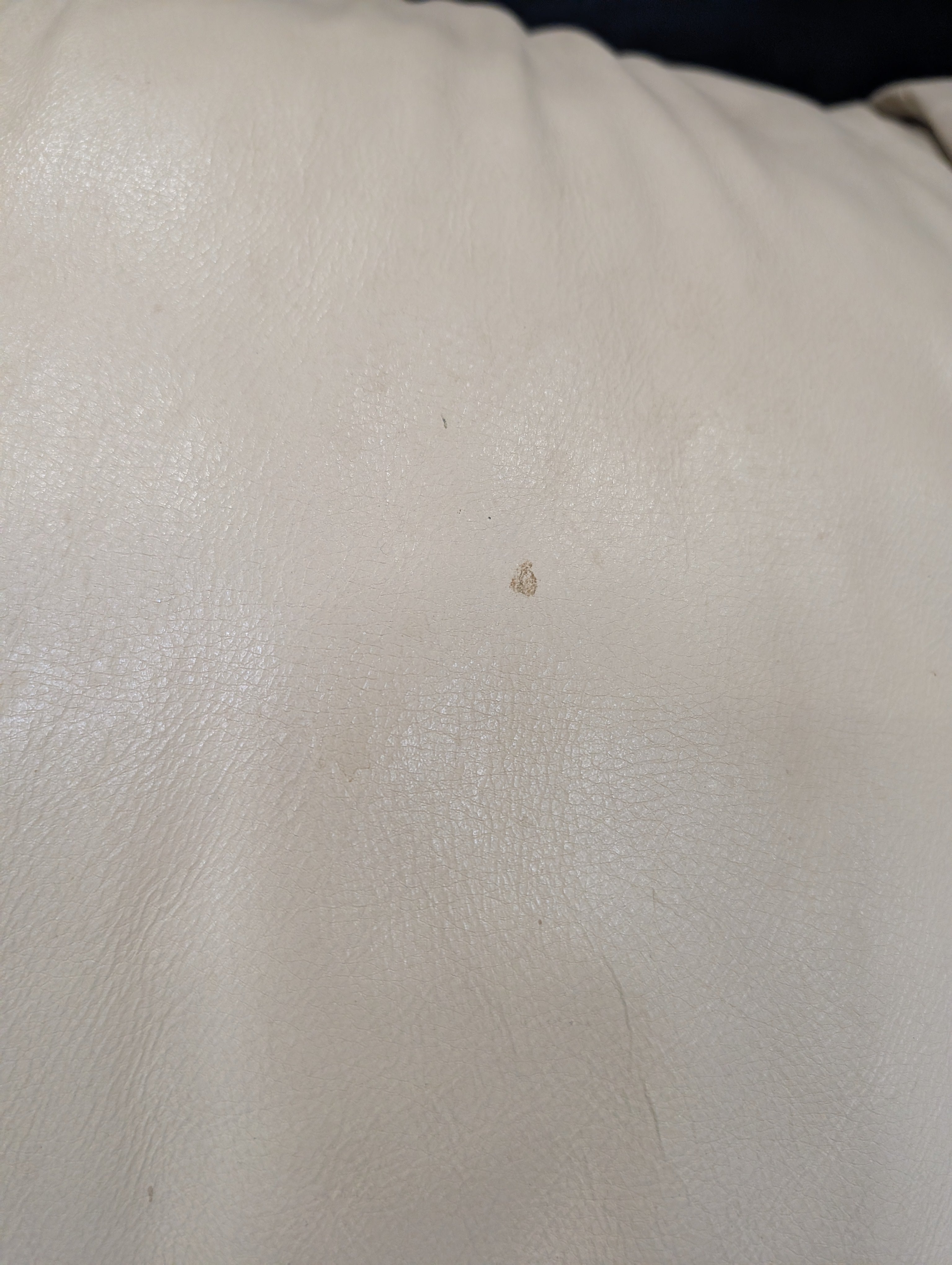 Emerson Leather Cream Sofa