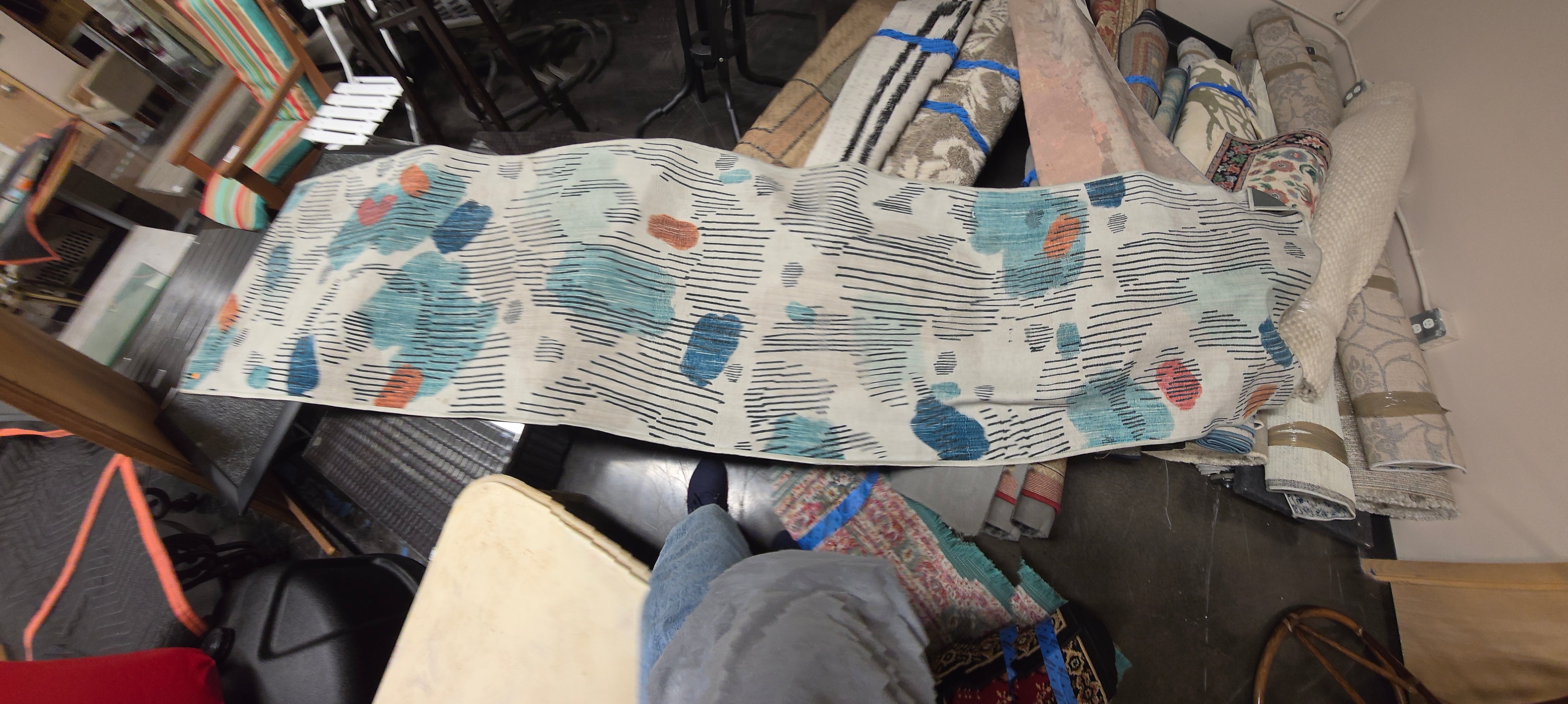 Abstract Modern Runner Rug