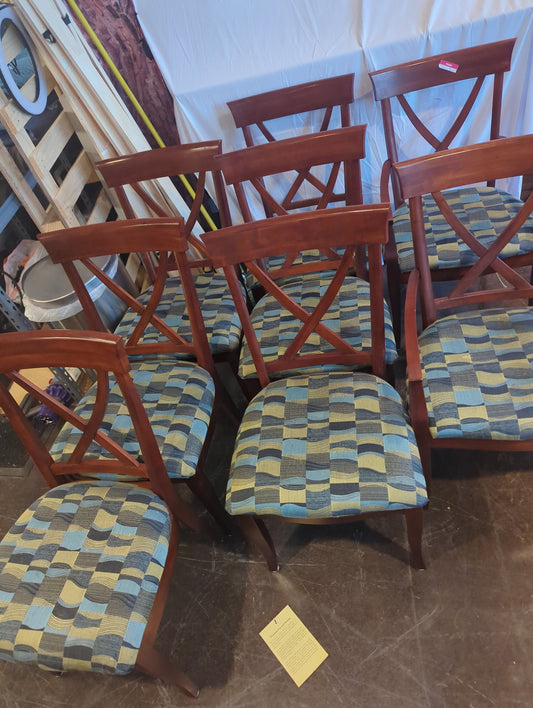 Dining chairs( set of 8 )