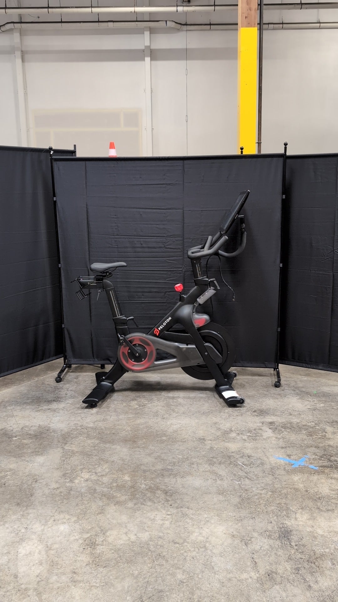 Peloton Stationary Exercise Bike with Adjustable Seat