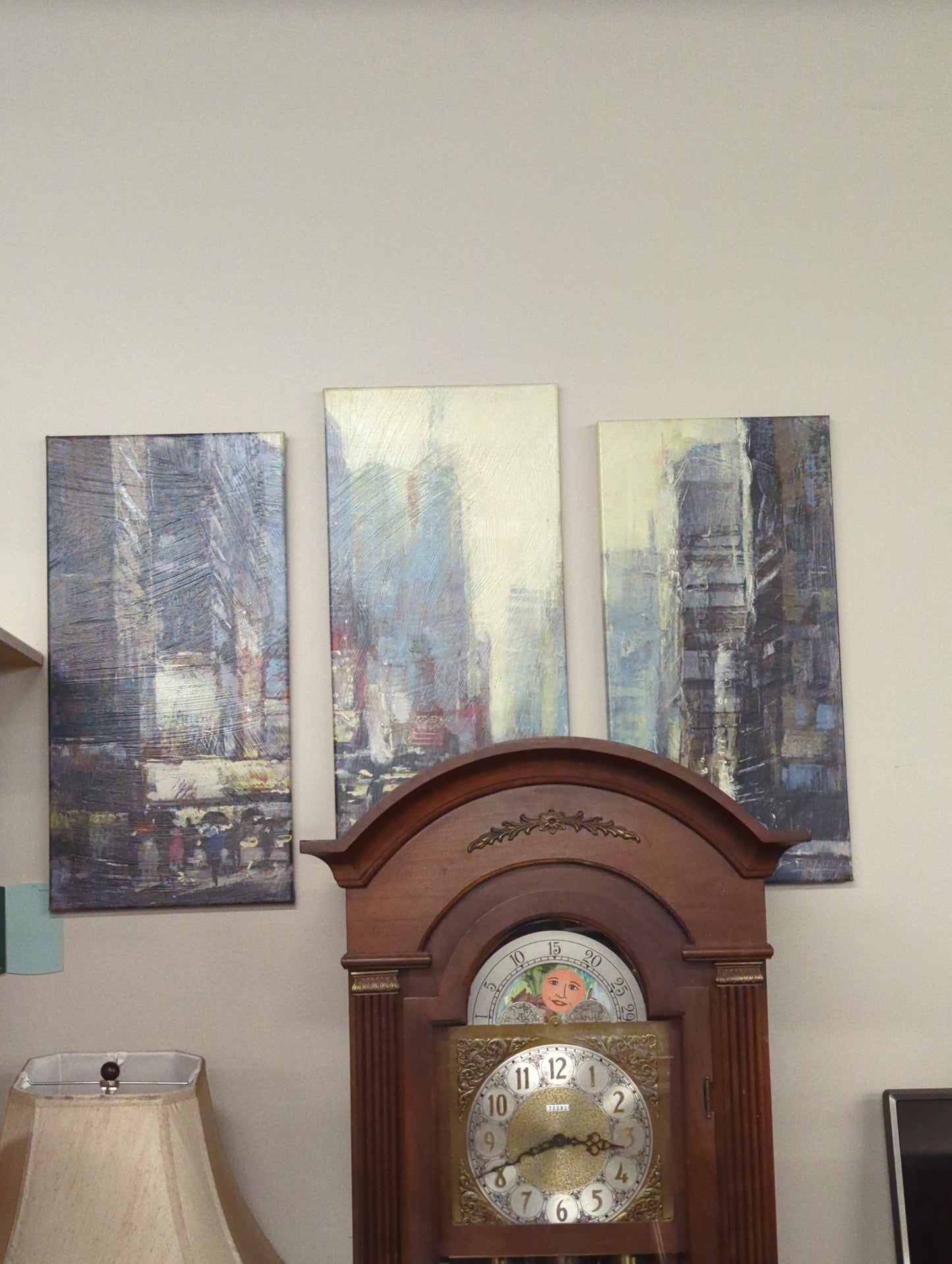 3 Paintings "Streets of New York"