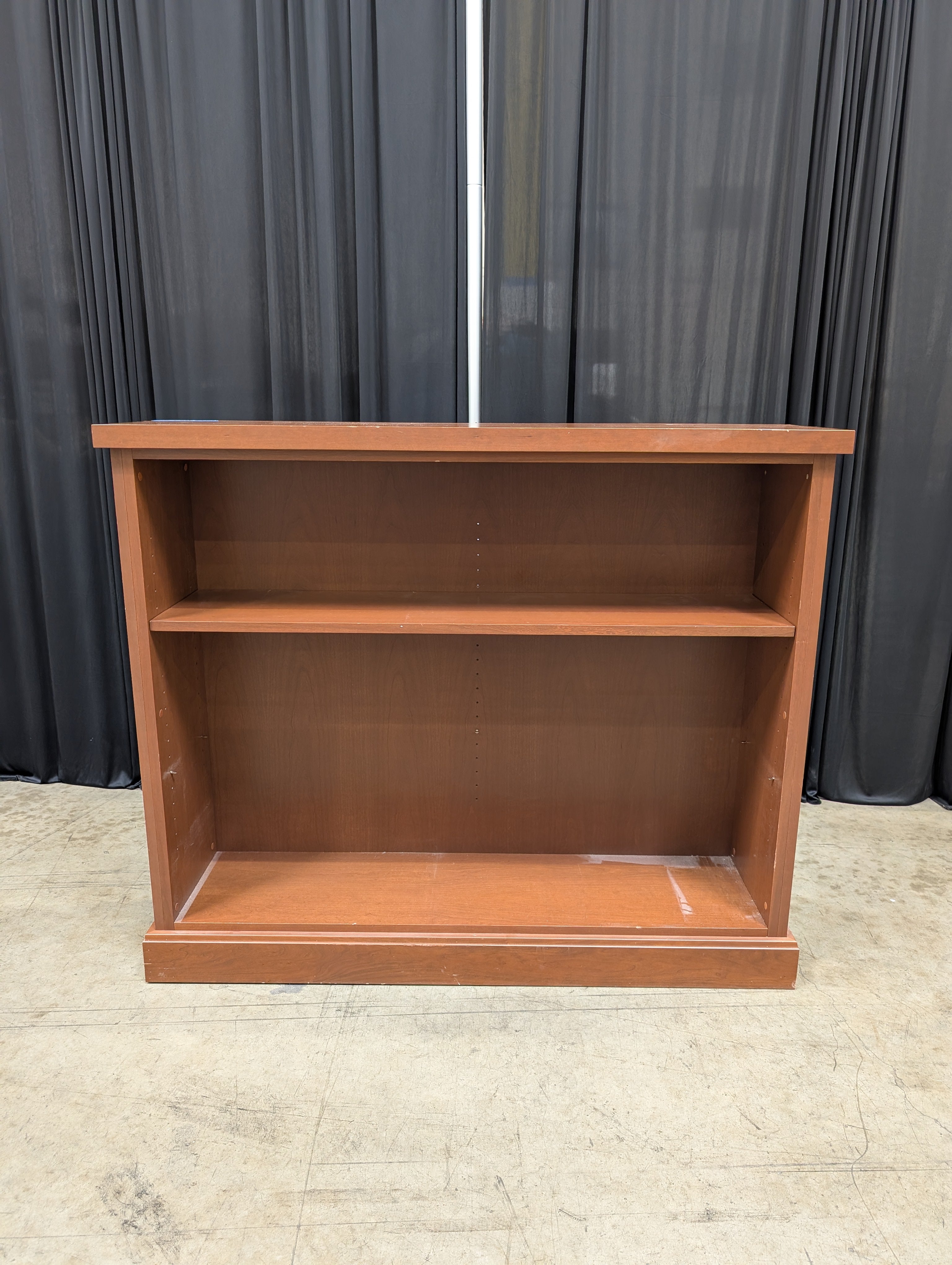Cherry Finish Wood Bookcase