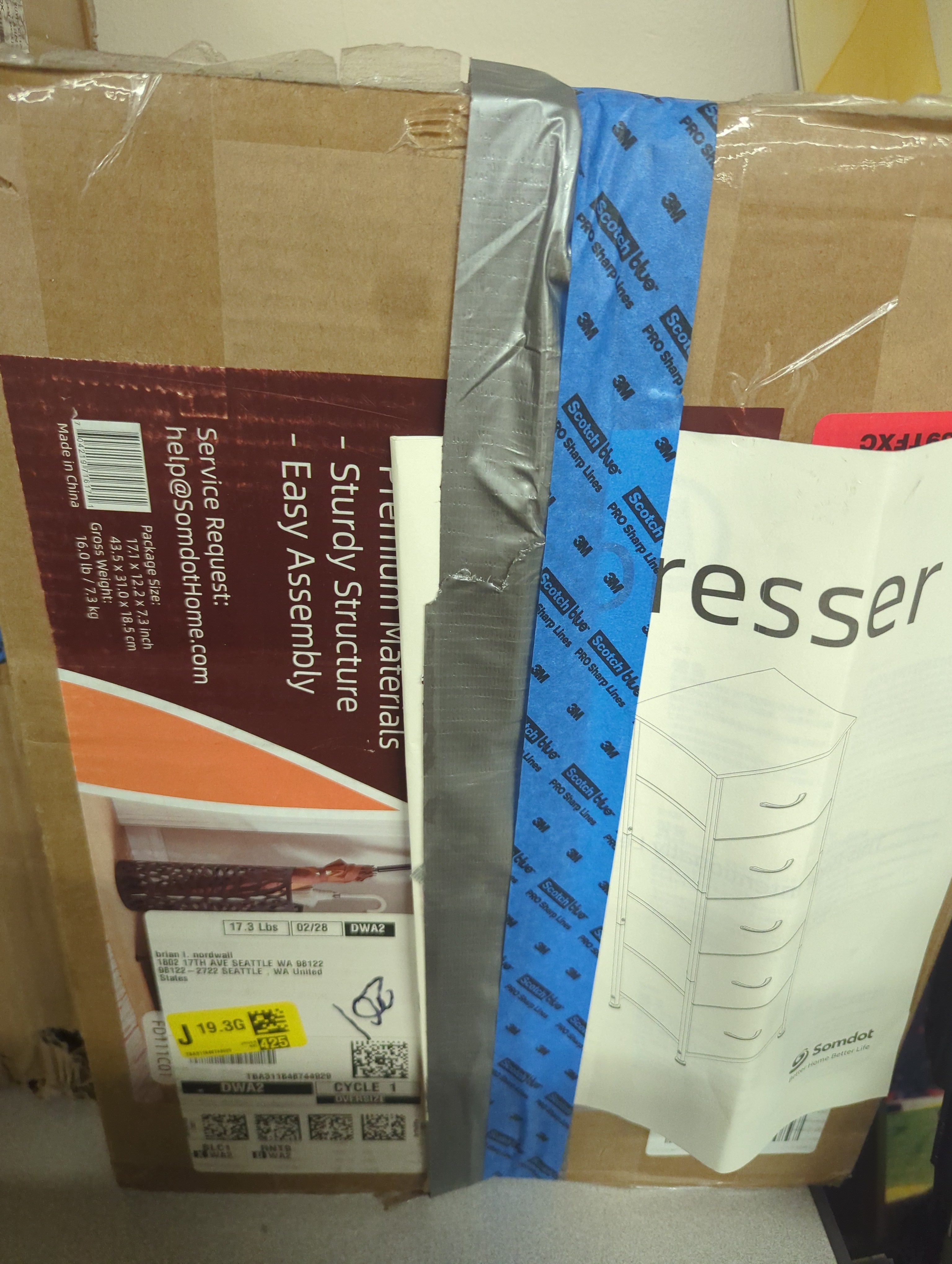 Better Home dresser - New Packaging