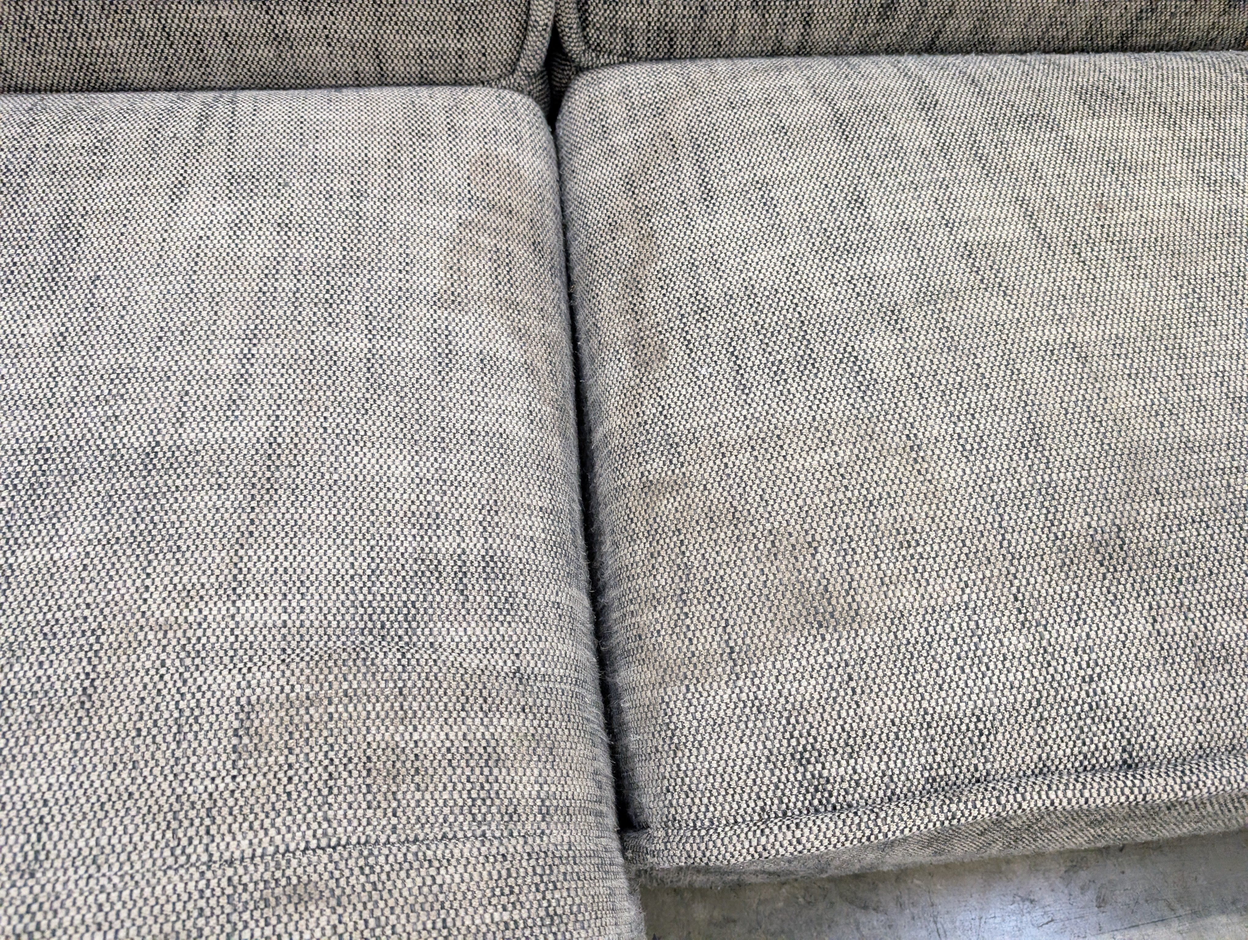 Contemporary Grey Fabric Modular Sectional Sofa
