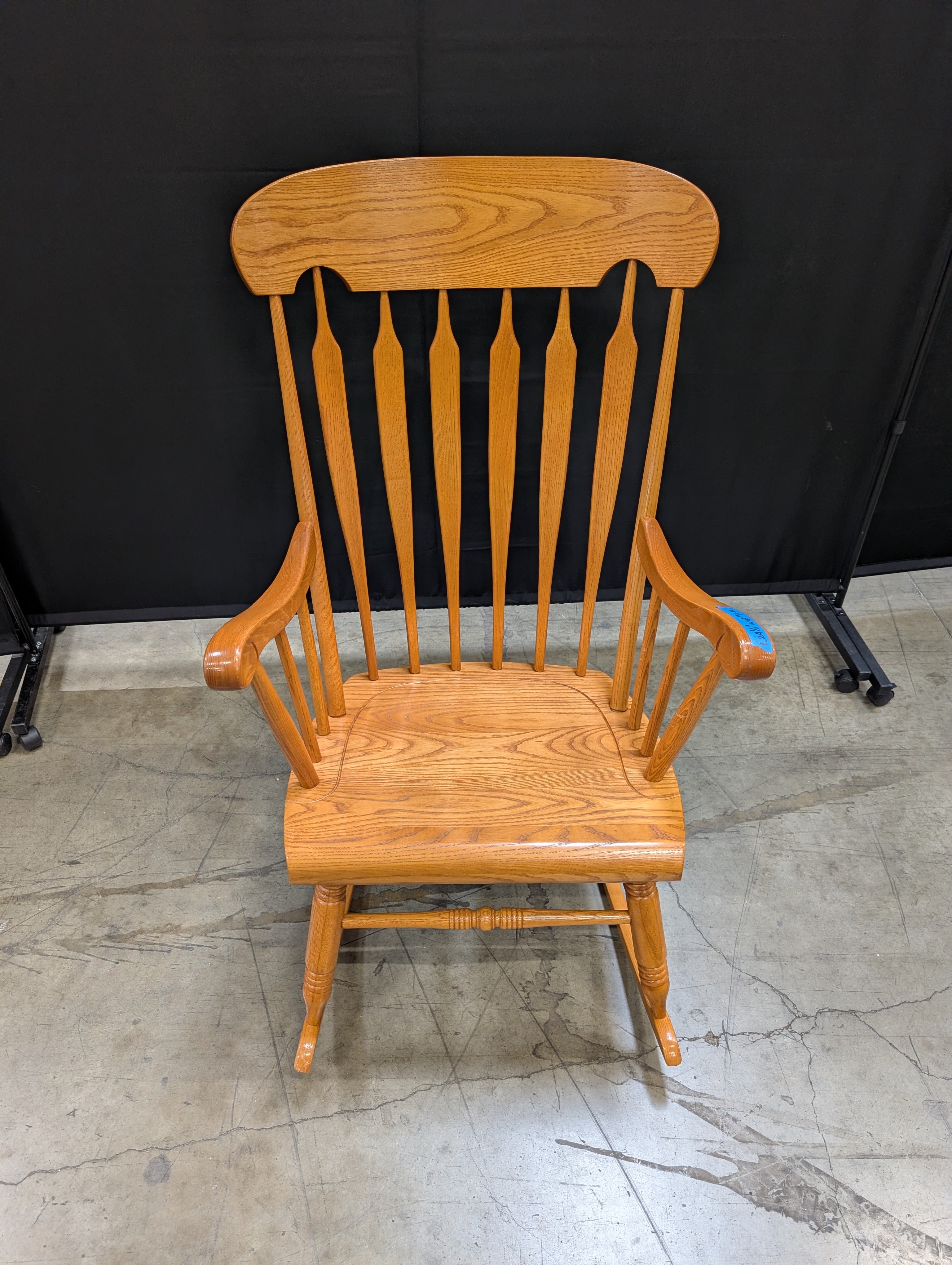 S. Bent & Bros. Wood Rocking Chair