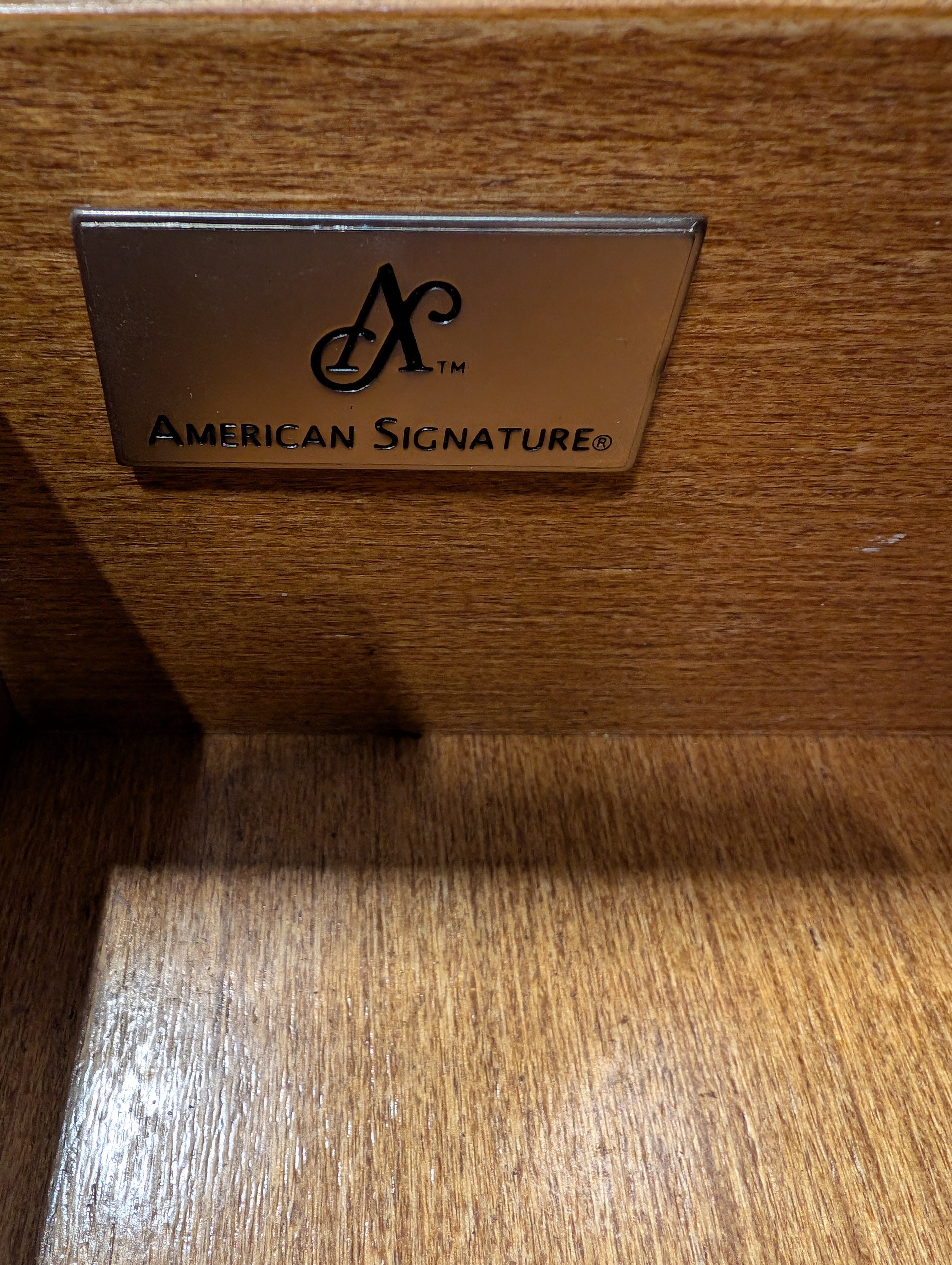 Warehouse sale--Sturdy Brown Wood Display Cabinet with Glass Doors and Storage