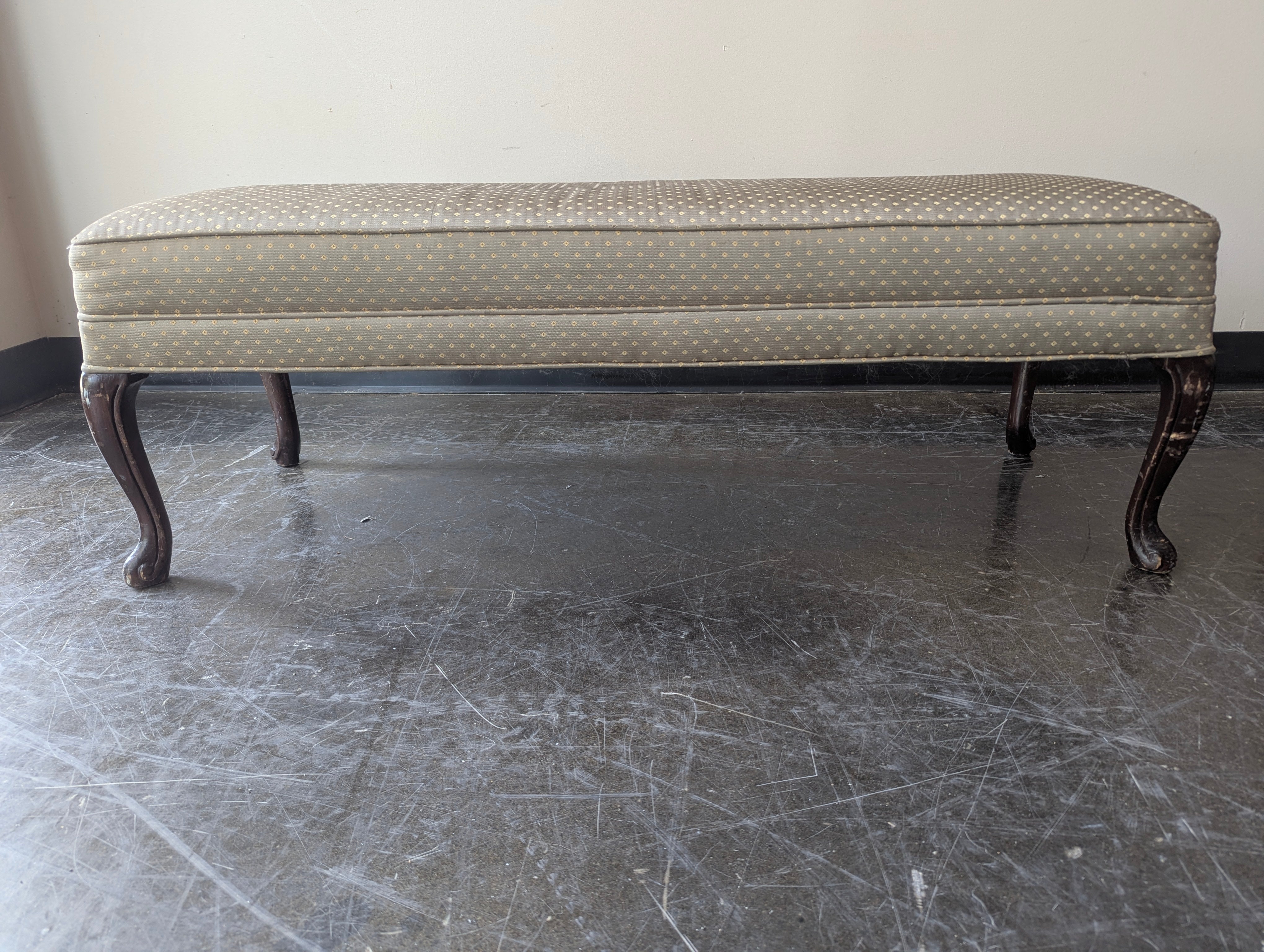Olive Green Ottoman