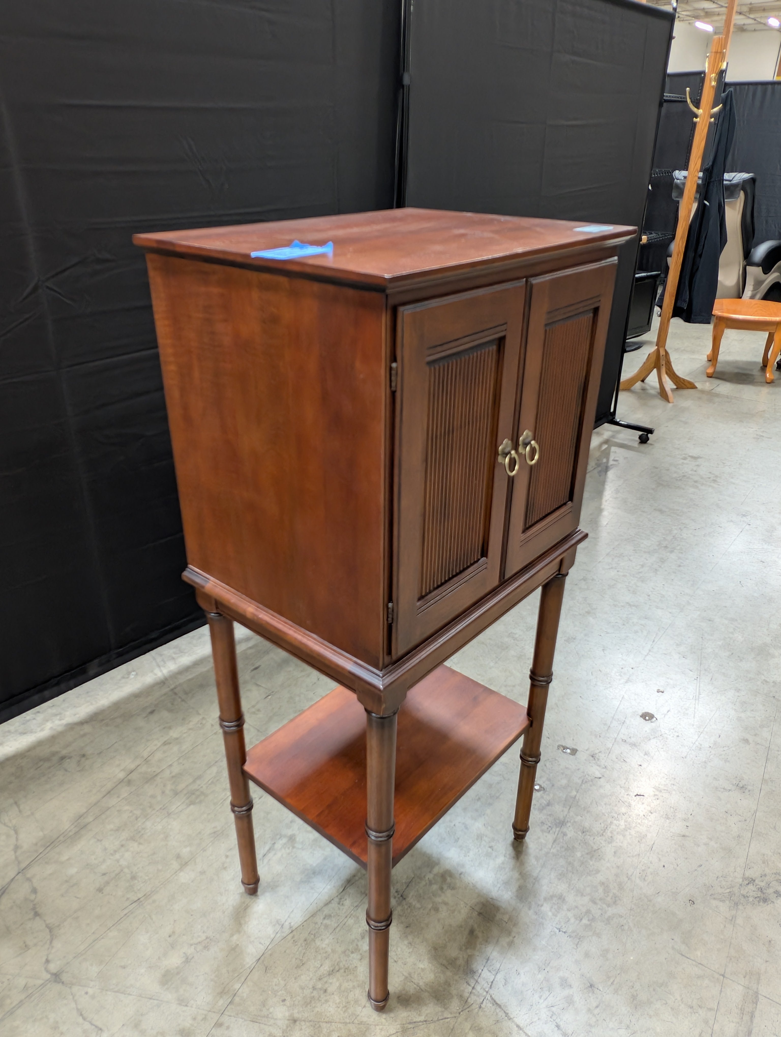 Ethan Allen Cherry Bar Cabinet