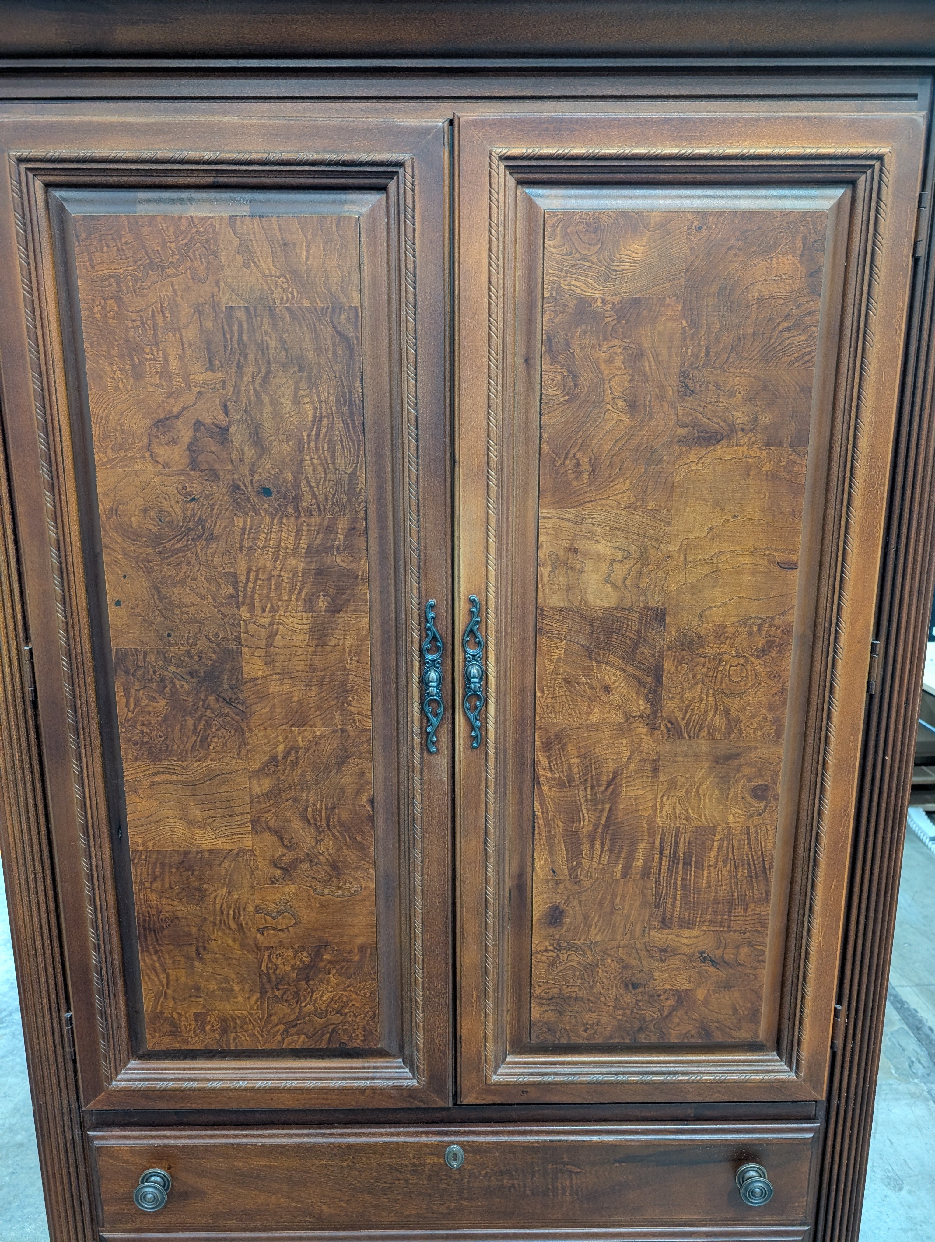 Vaughan Furniture Company TV Armoire with Drawers