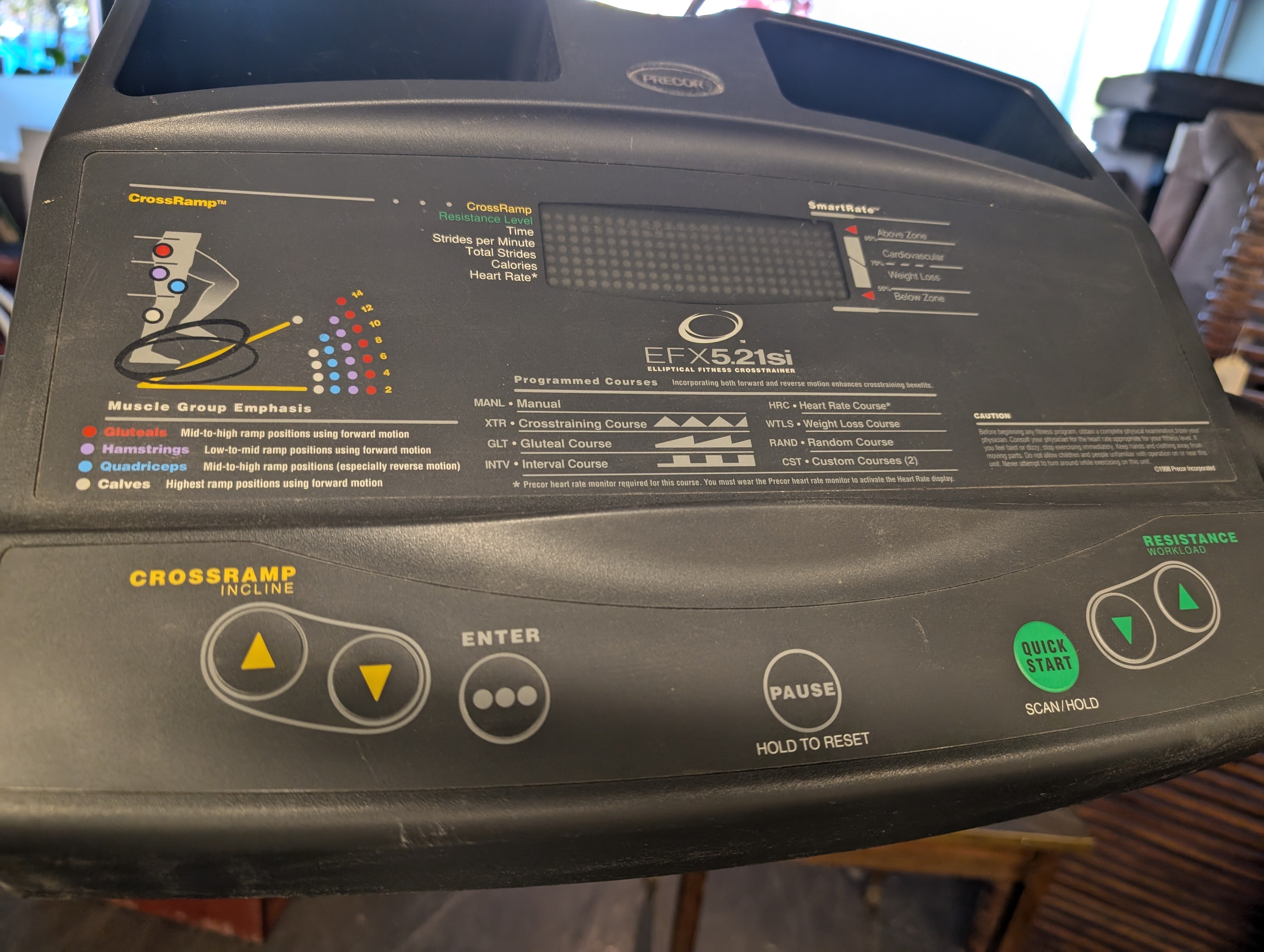 Home Fitness Elliptical Trainer Machine