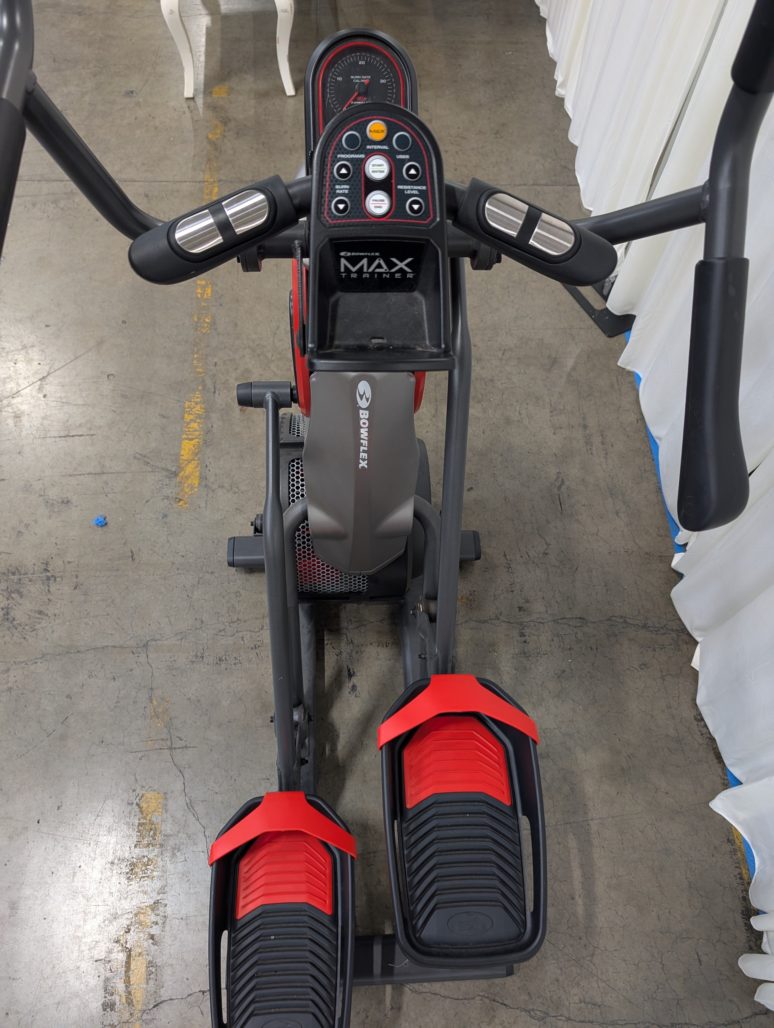 Bowflex Max Trainer M5 Exercise Machine in Grey and Red