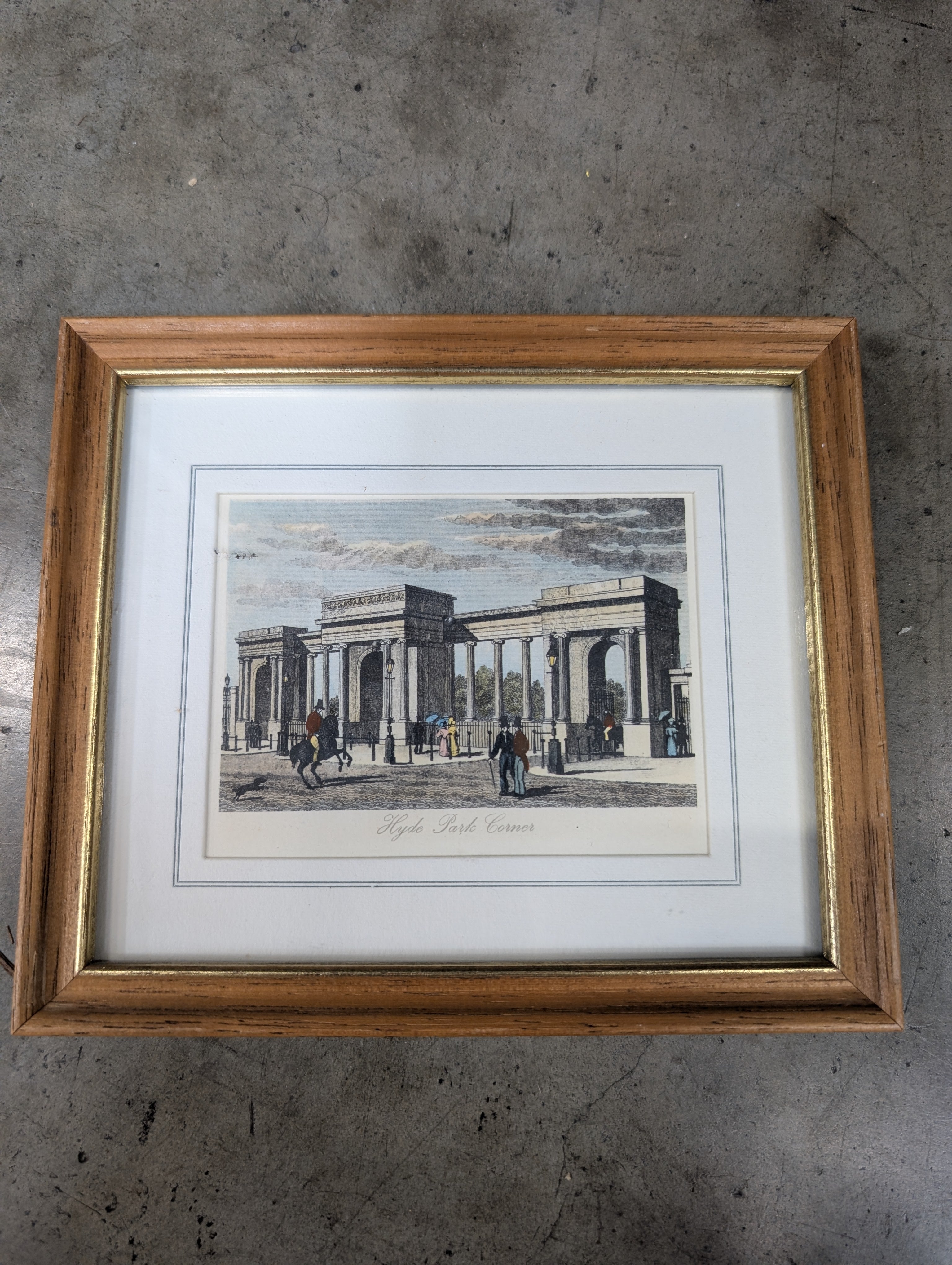 Hyde Park Corner Framed Art with Matting