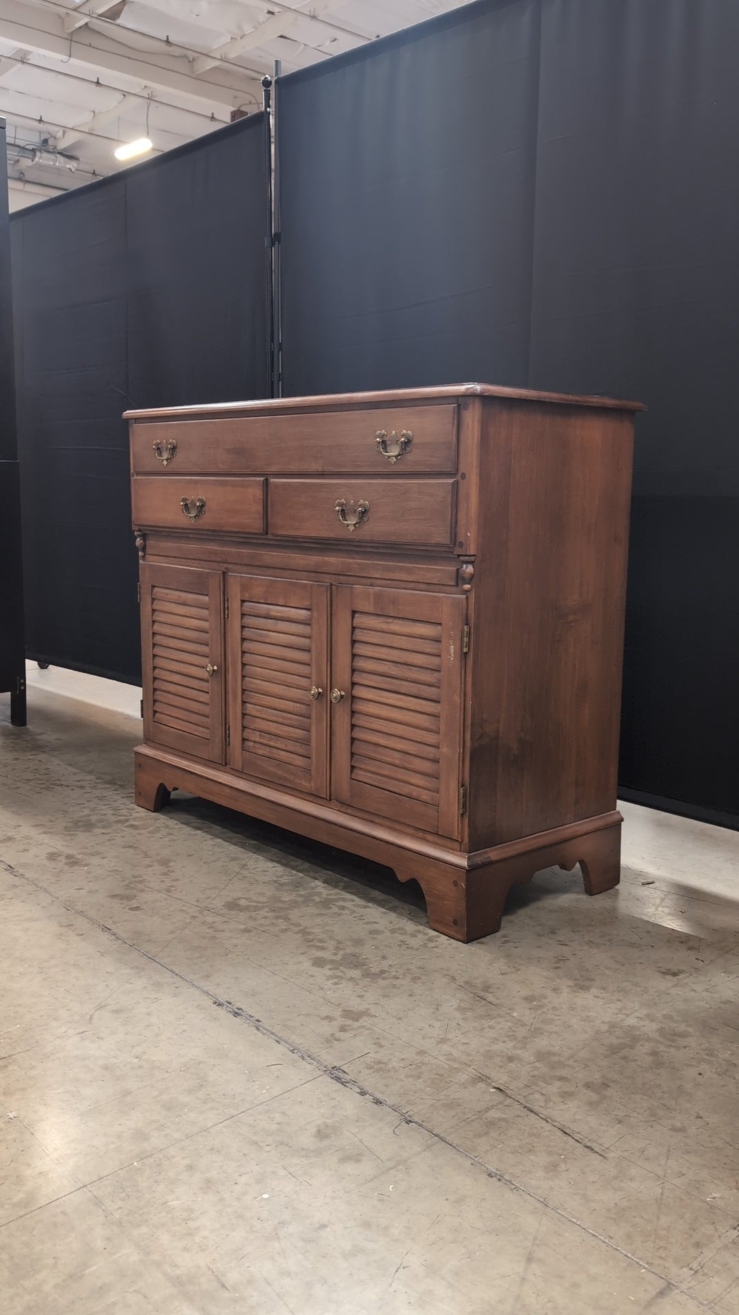 Vintage Vermont of Winooski "Whipple House Group" solid rock maple furniture Sideboard