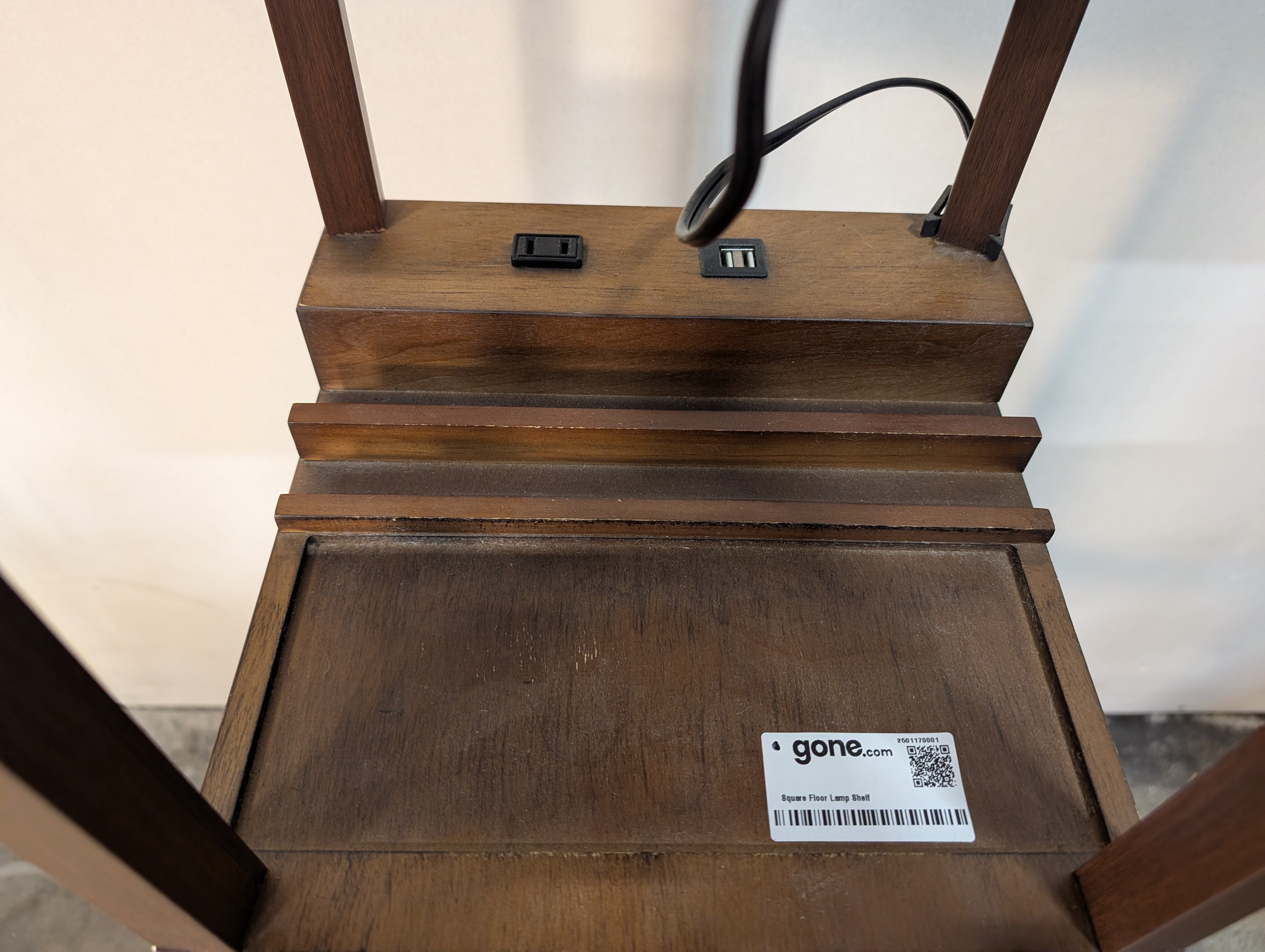 Square Floor Lamp Shelf