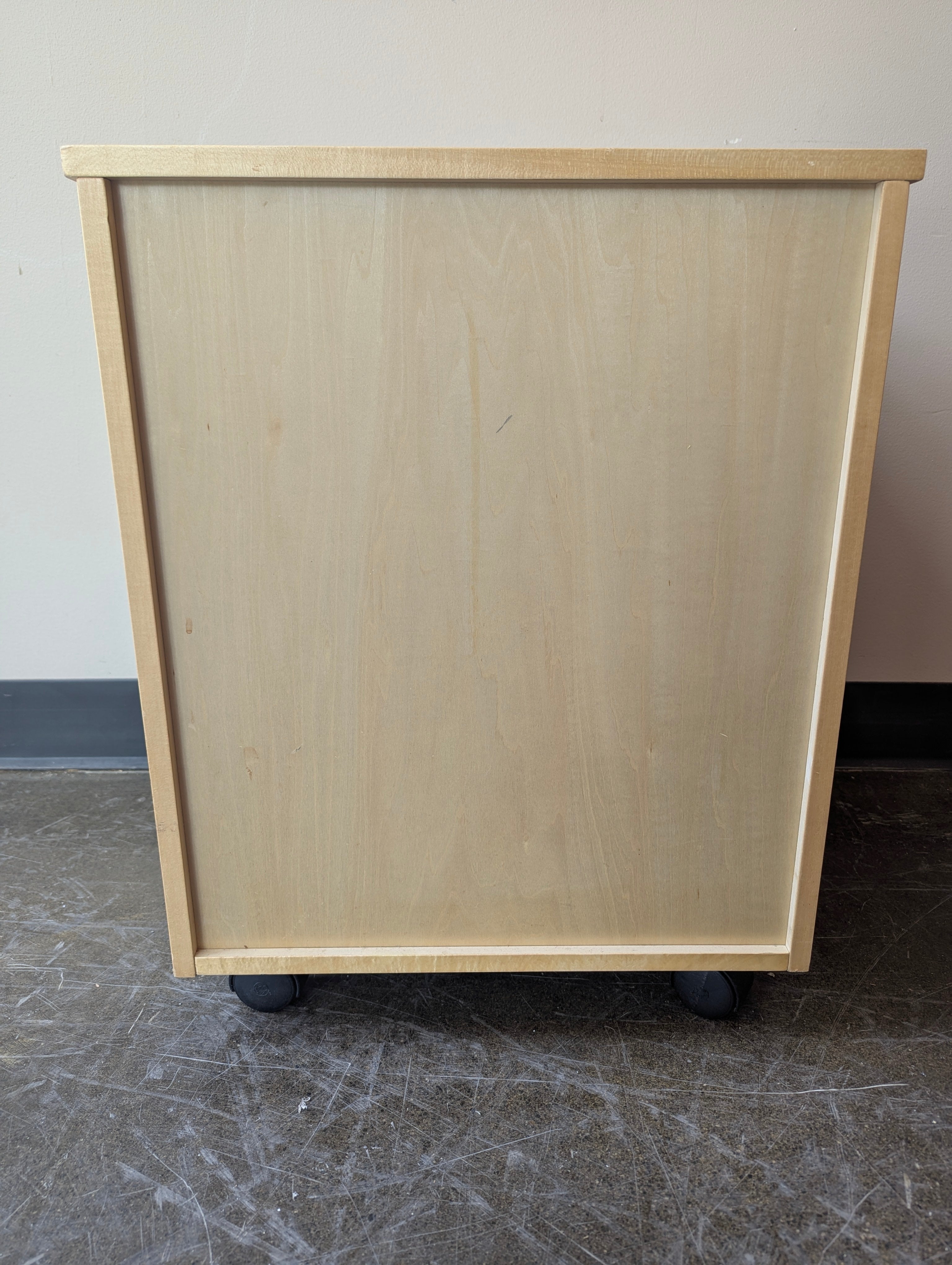 Light Wood Storage Drawers